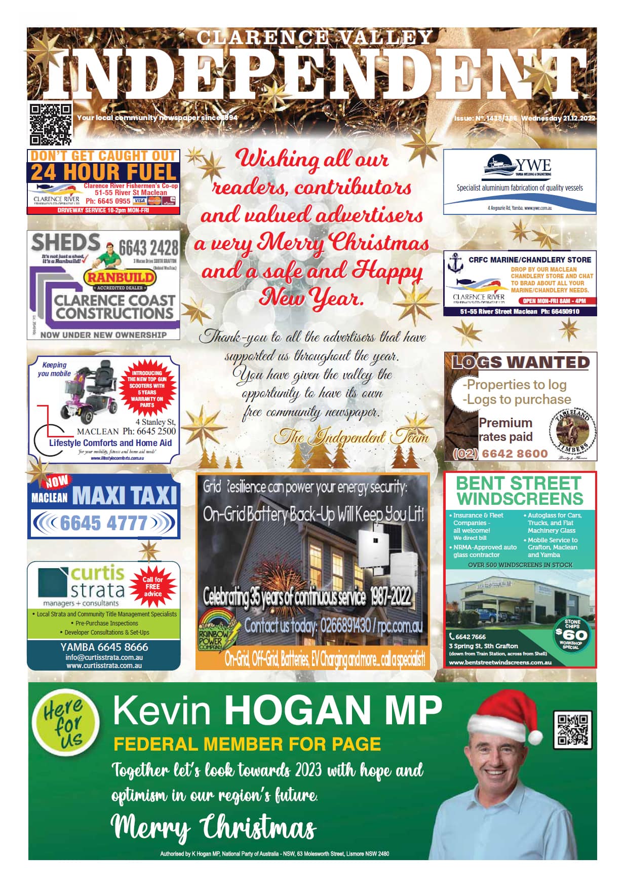 Clarence Valley Independent 21 December 2022