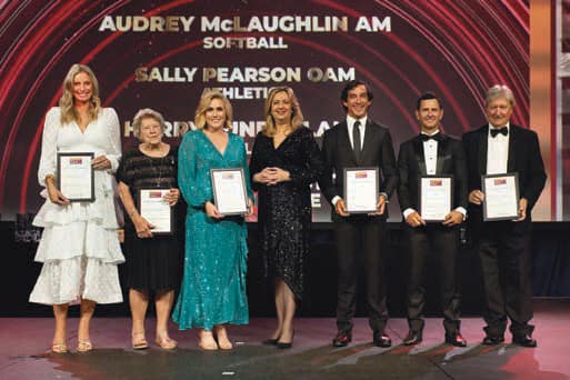 Laura Geitz Hall of Fame awards
