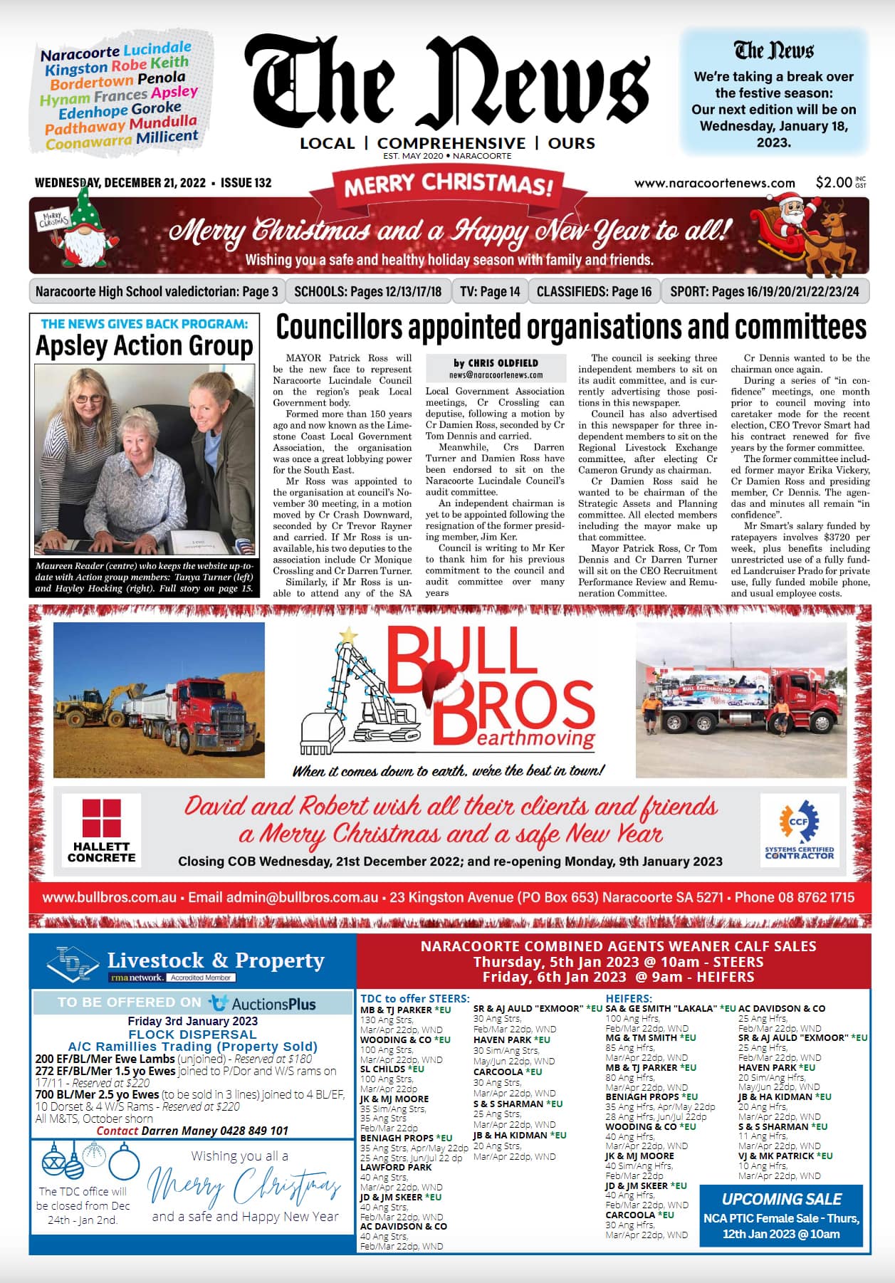 Naracoorte Community News 21 December 2022