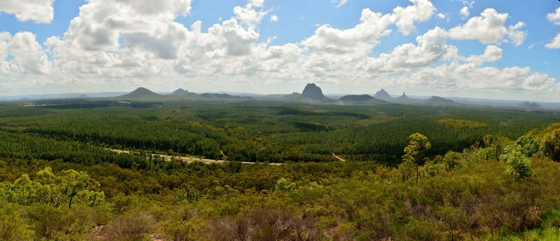 Glasshouse Mountains