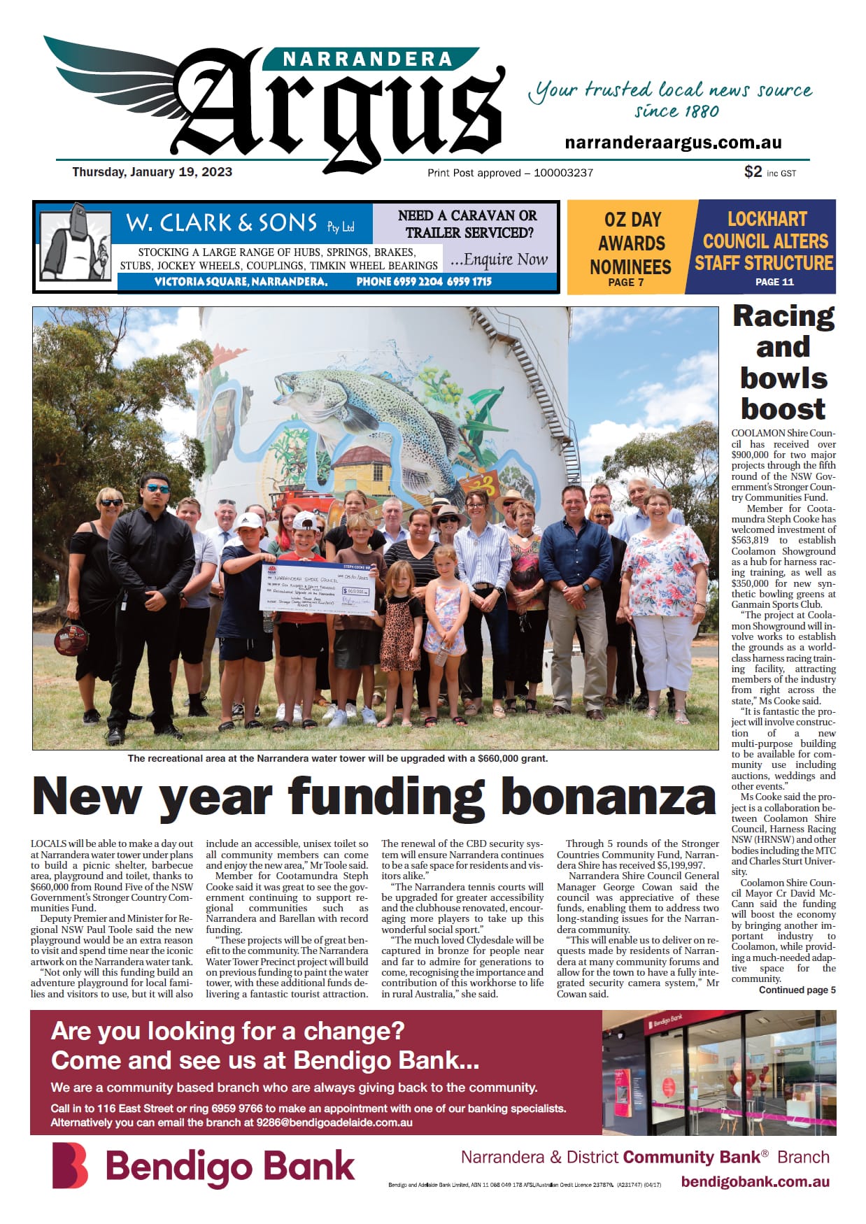 Narrandera Argus 19 January 2023