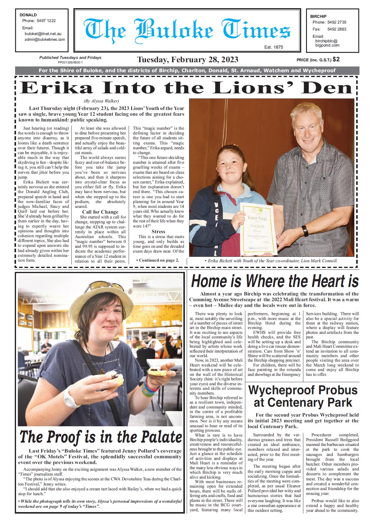 The Buloke Times 28 February 2023