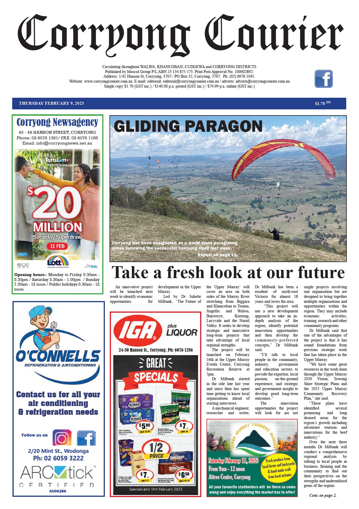 Corryong Courier 9 February 2023