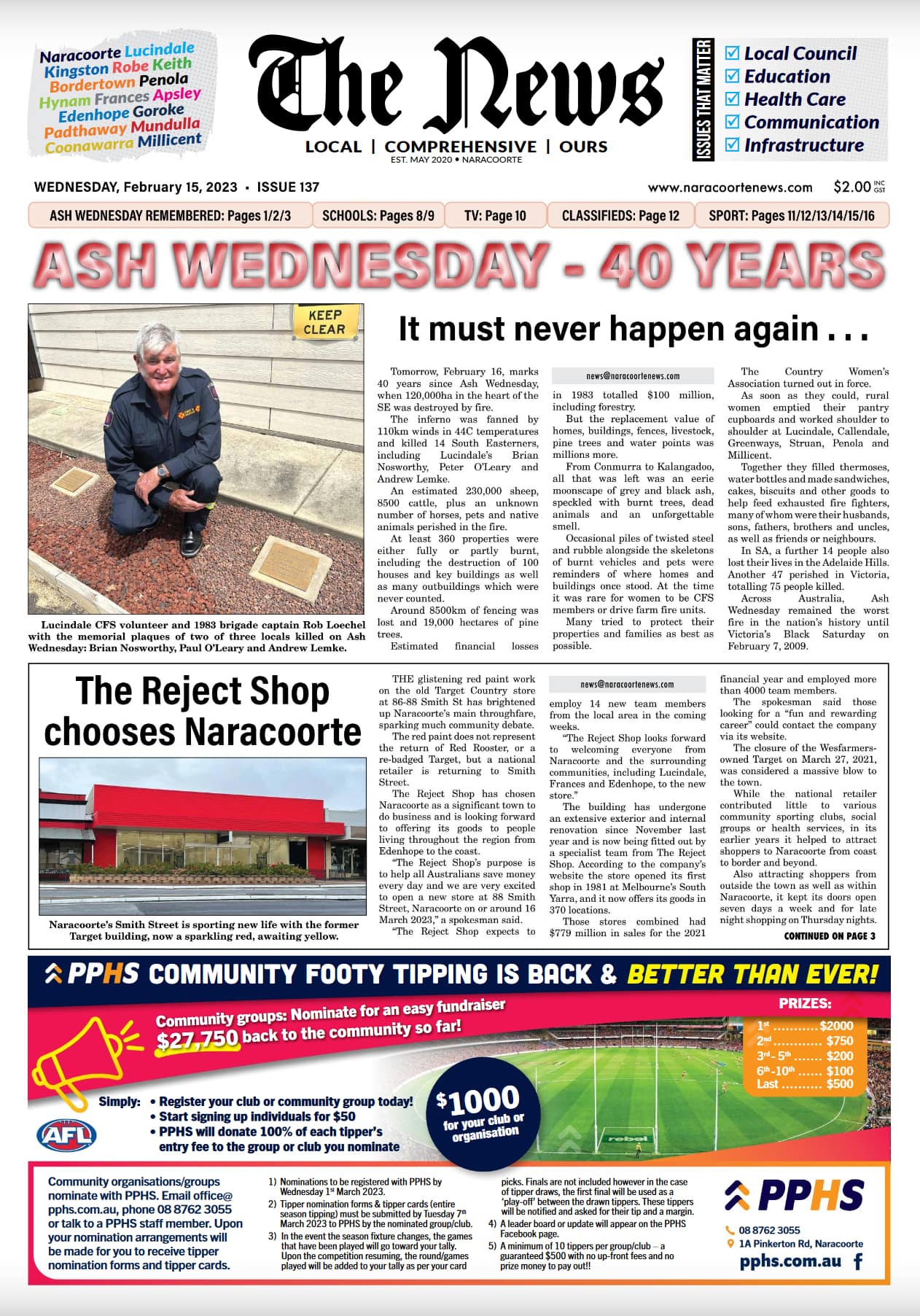 Naracoorte Community News 15 February 2023