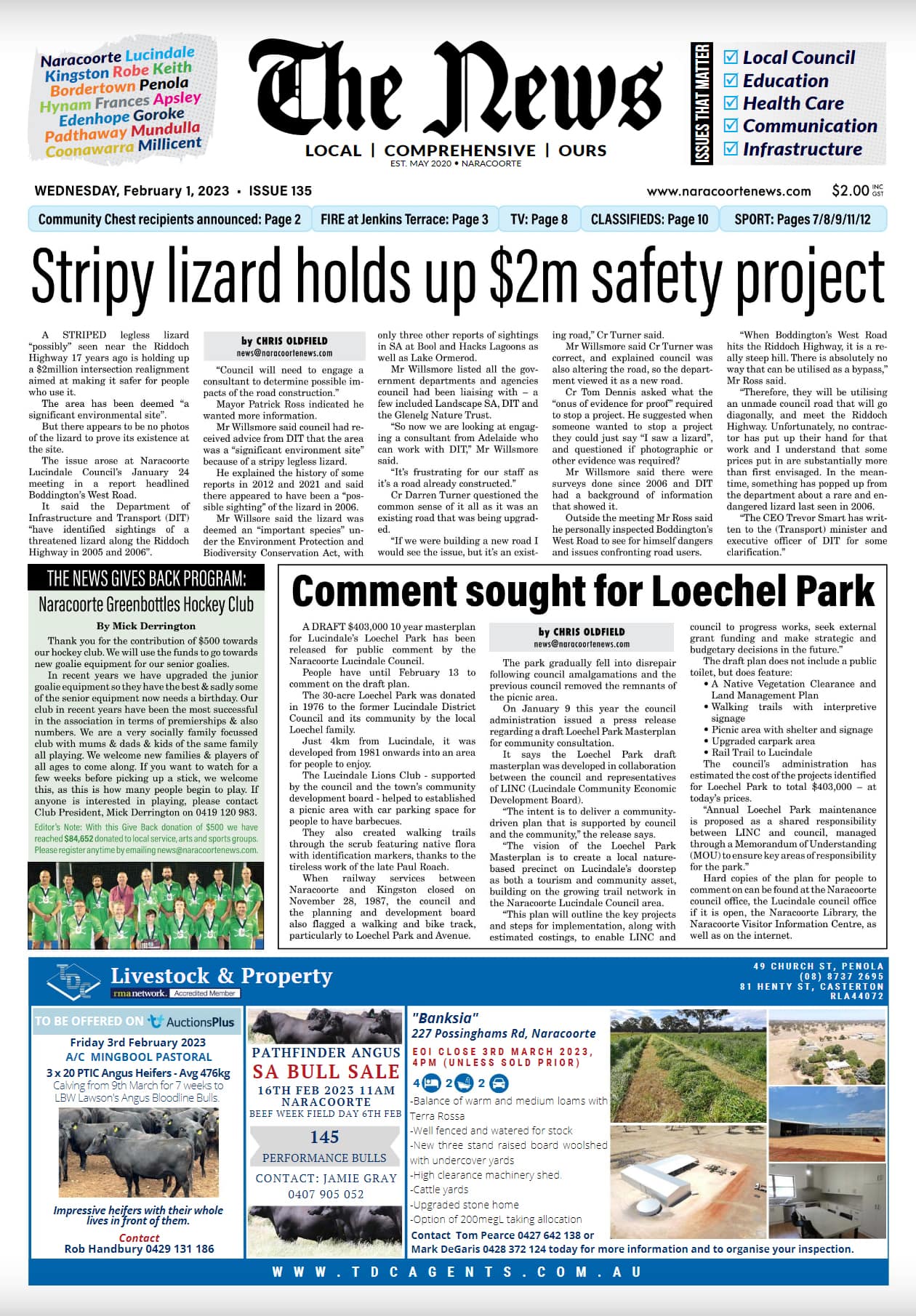 Naracoorte Community News 1 February 2023
