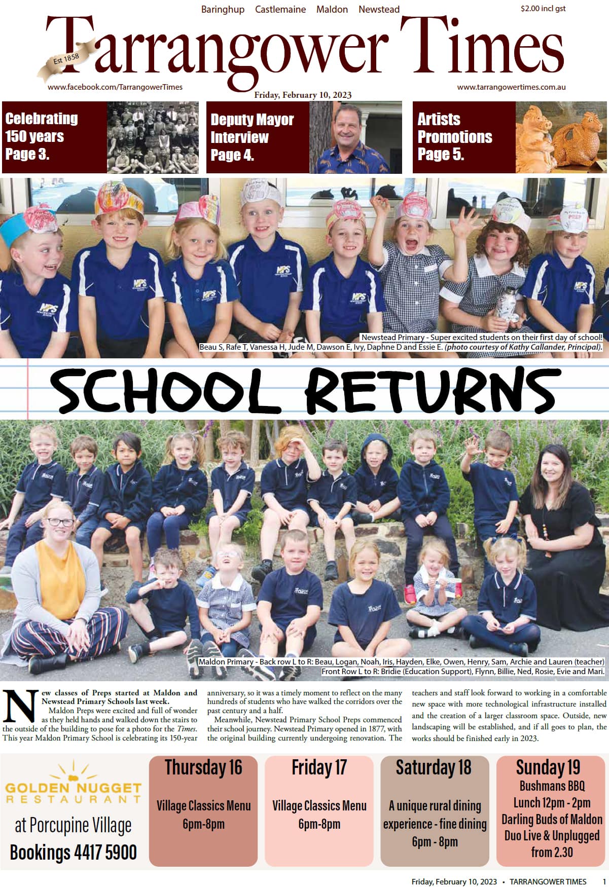 Tarrangower Times 10 February 2023