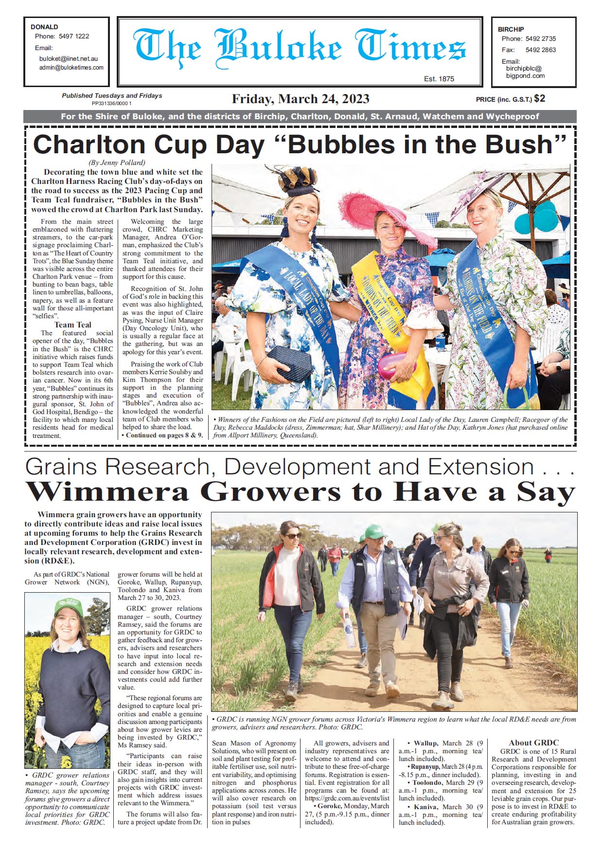The Buloke Times 24 March 2023