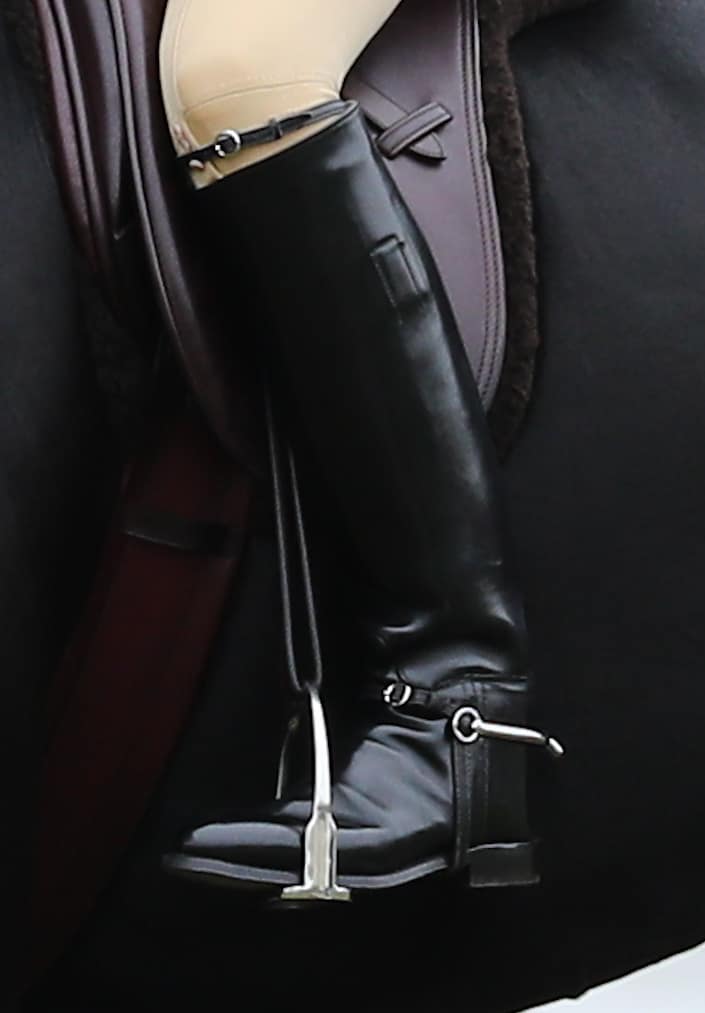 Polished boots