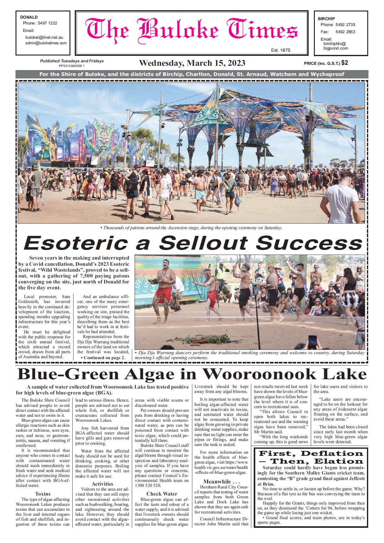 The Buloke Times 15 March 2023