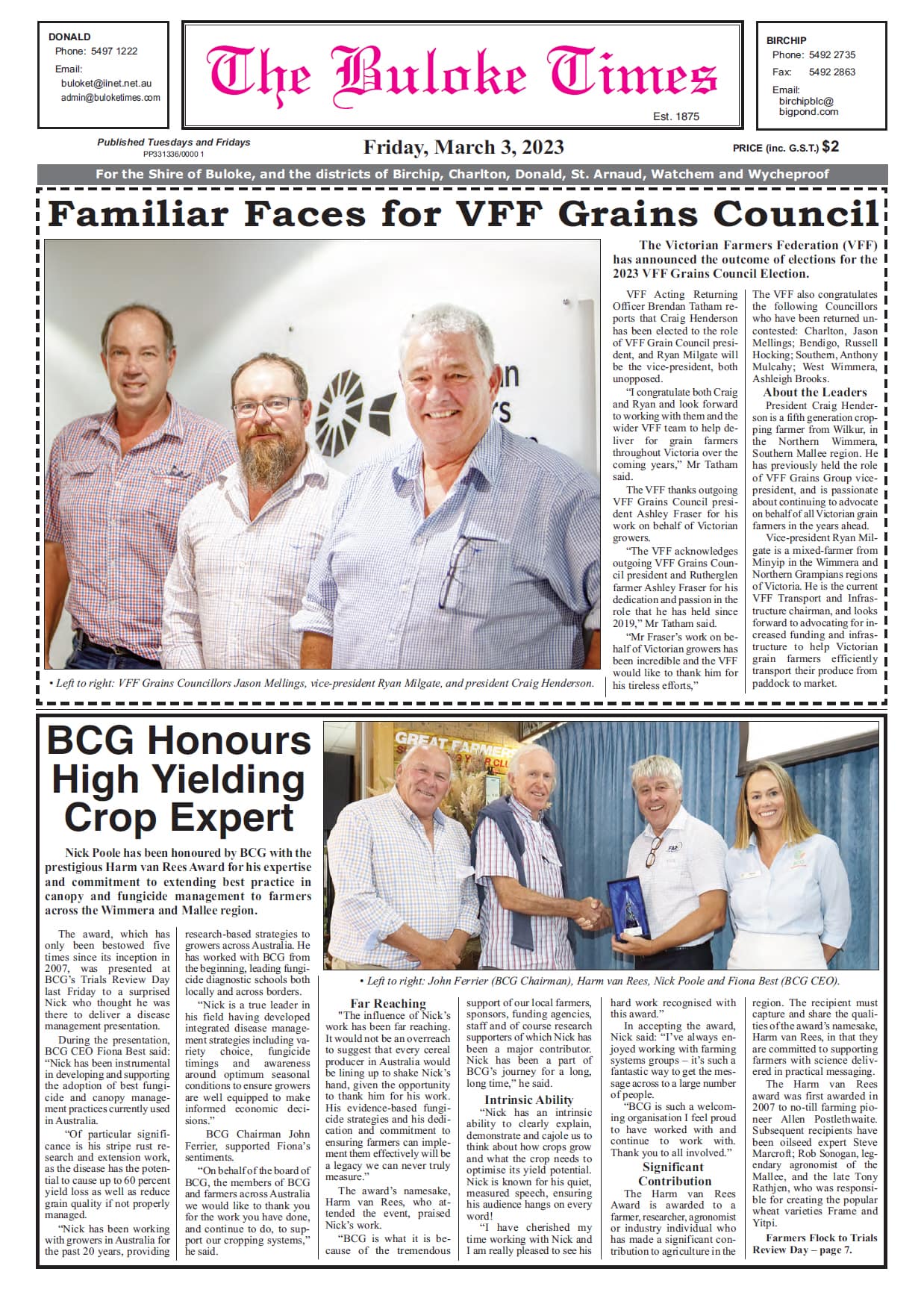 The Buloke Times 3 March 2023