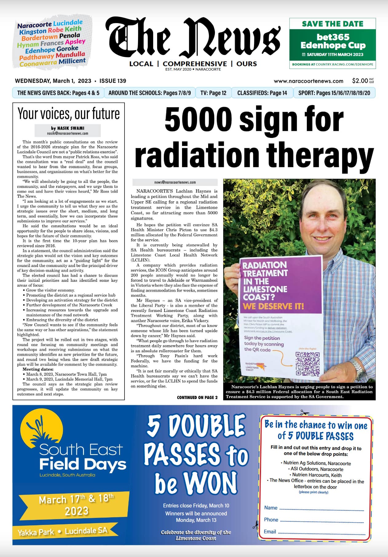 Naracoorte Community News 1 March 2023