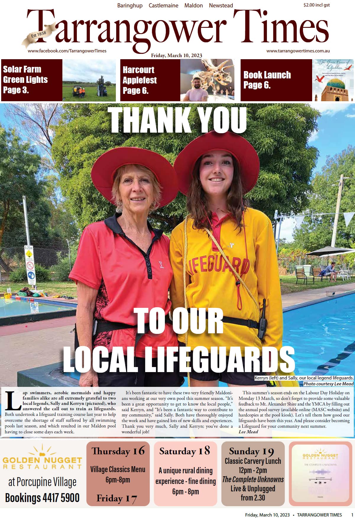 Tarrangower Times 10 March 2023