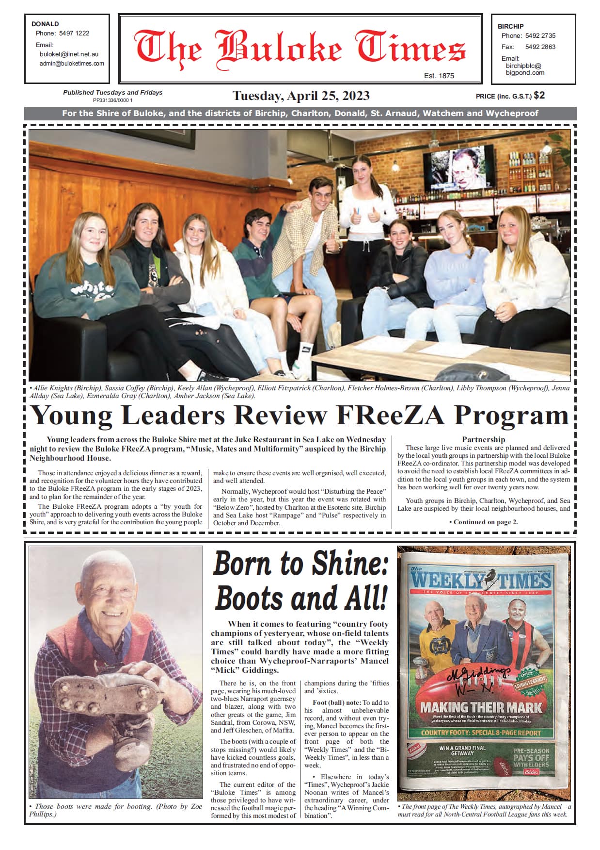 The Buloke Times 25 April 2023