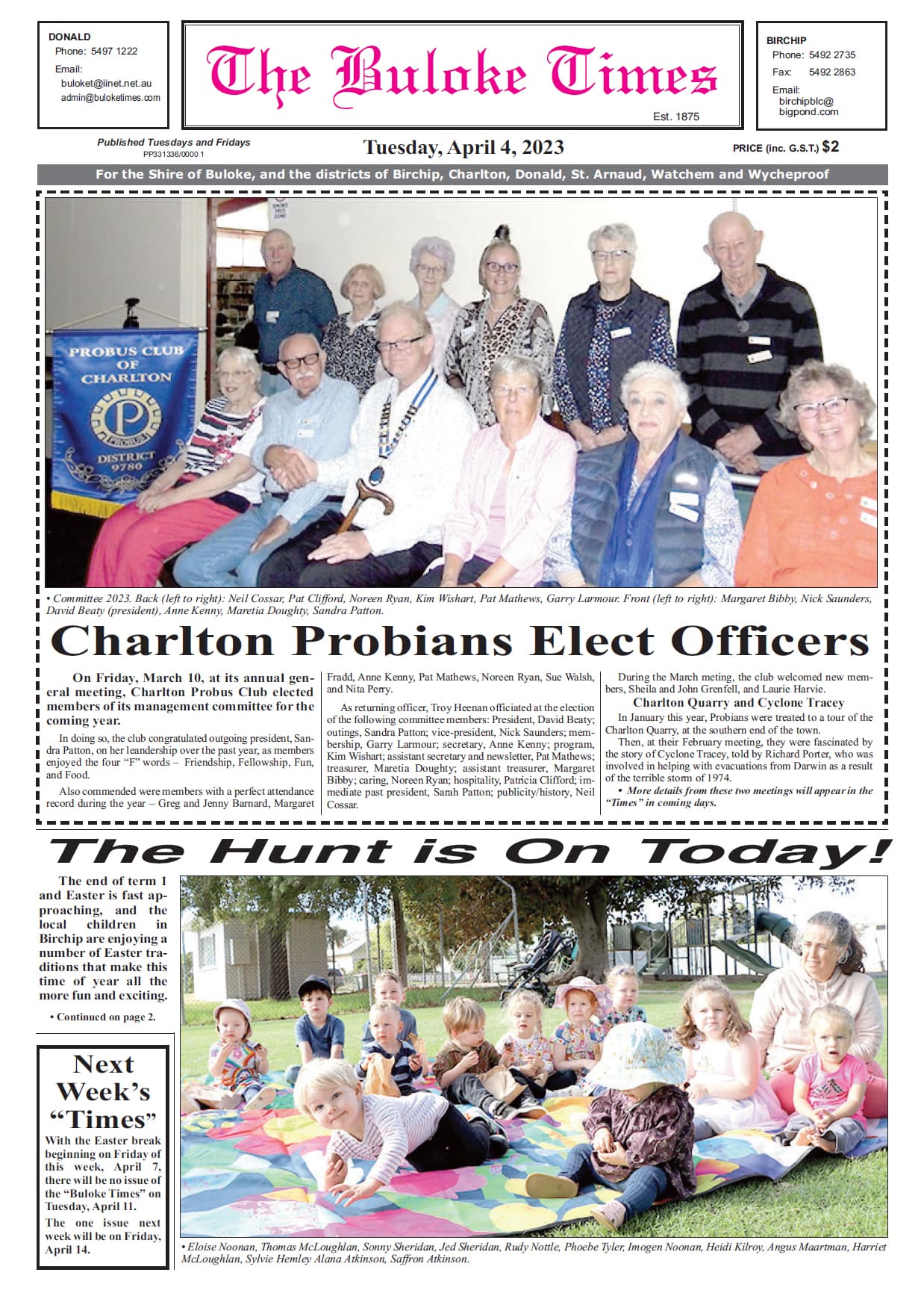 The Buloke Times 4 April 2023
