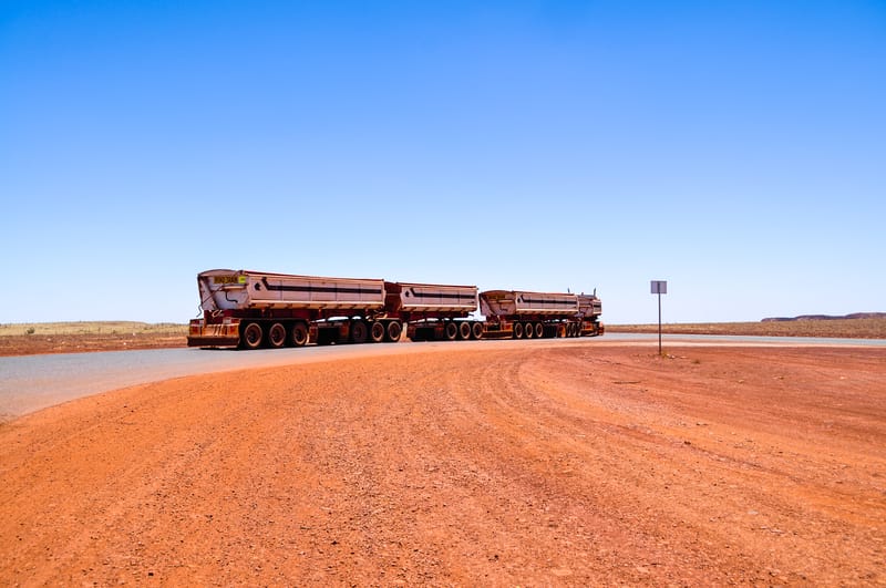 Mining truck WA