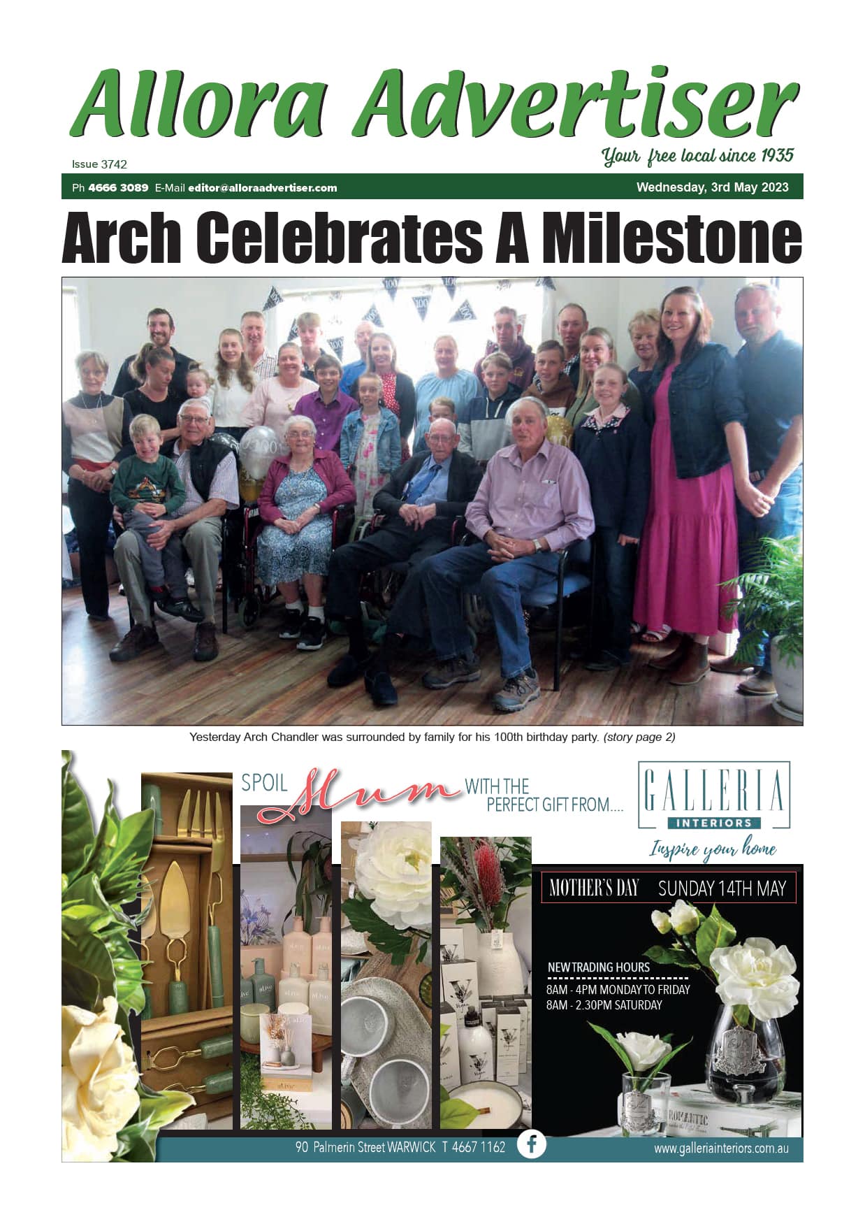 Allora Advertiser 3 May 2023