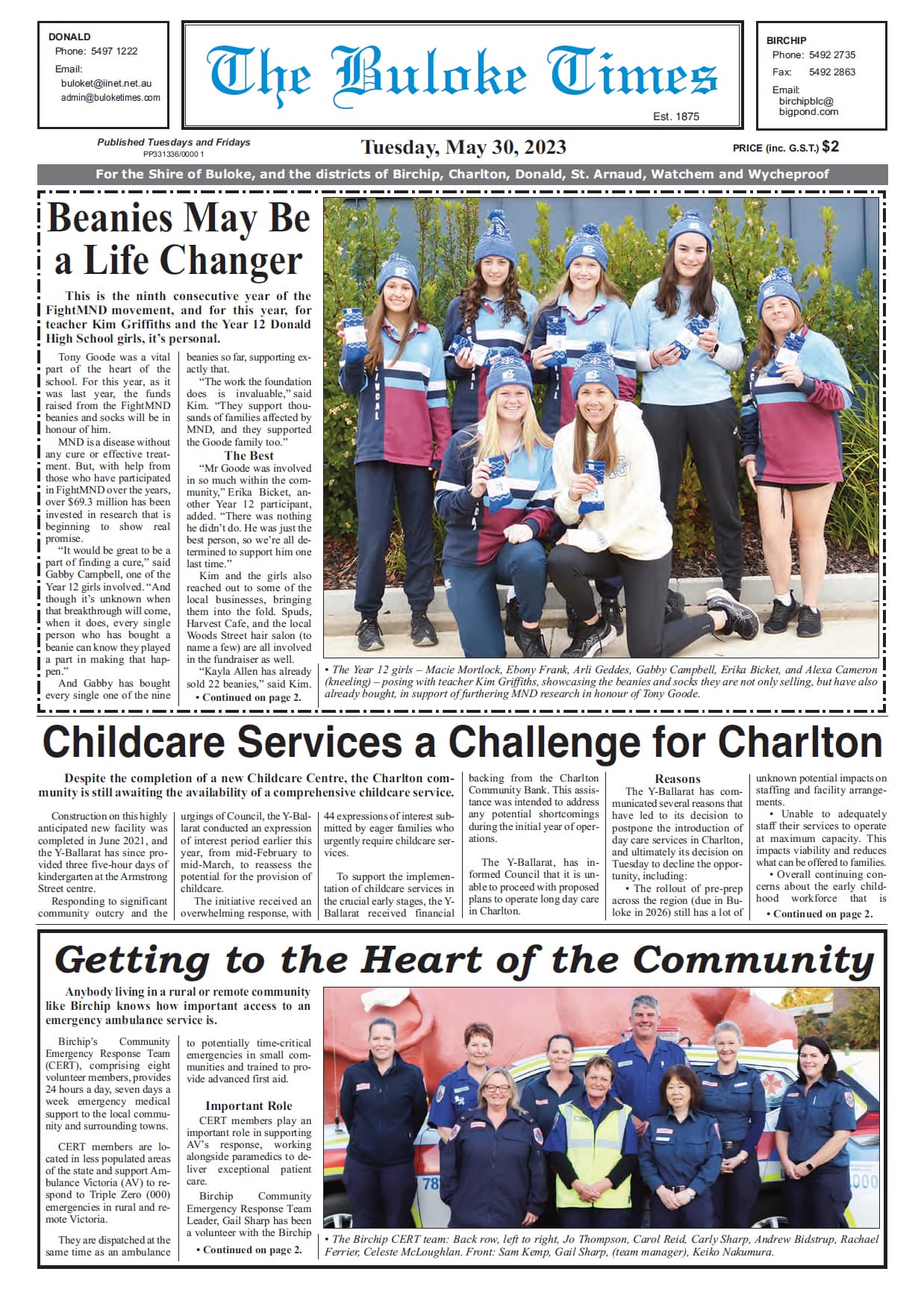 The Buloke Times 30 May 2023