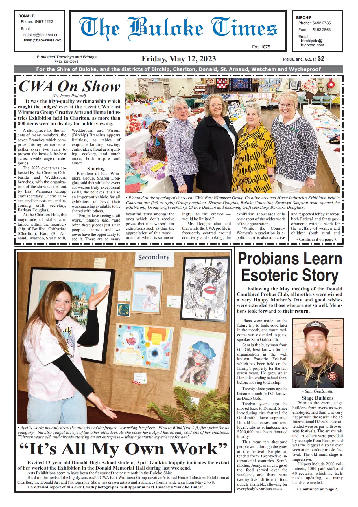 The Buloke Times 12 May 2023