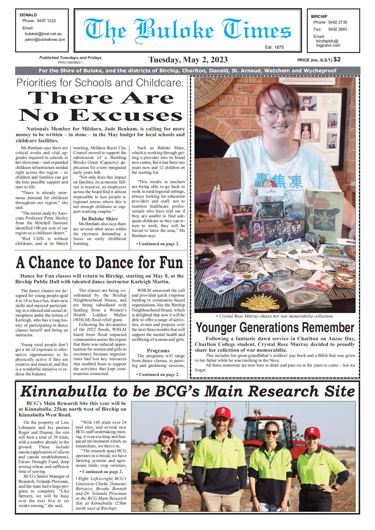 The Buloke Times 2 May 2023