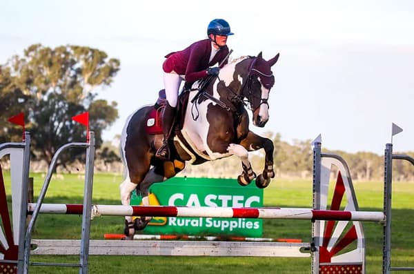 Samantha Cesnik and Graftango. Picture: PYT Equine Photography