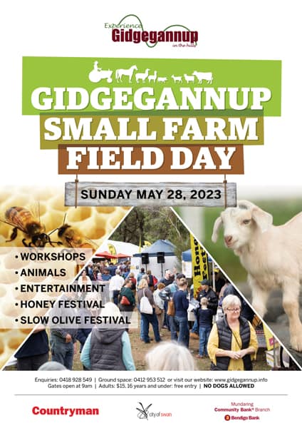 Gidgegannup Small Farm Field Day