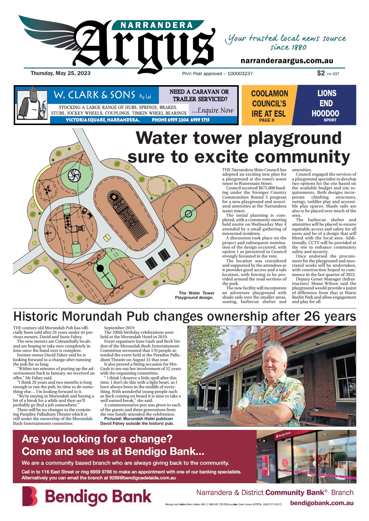 Narrandera Argus 25 May 2023