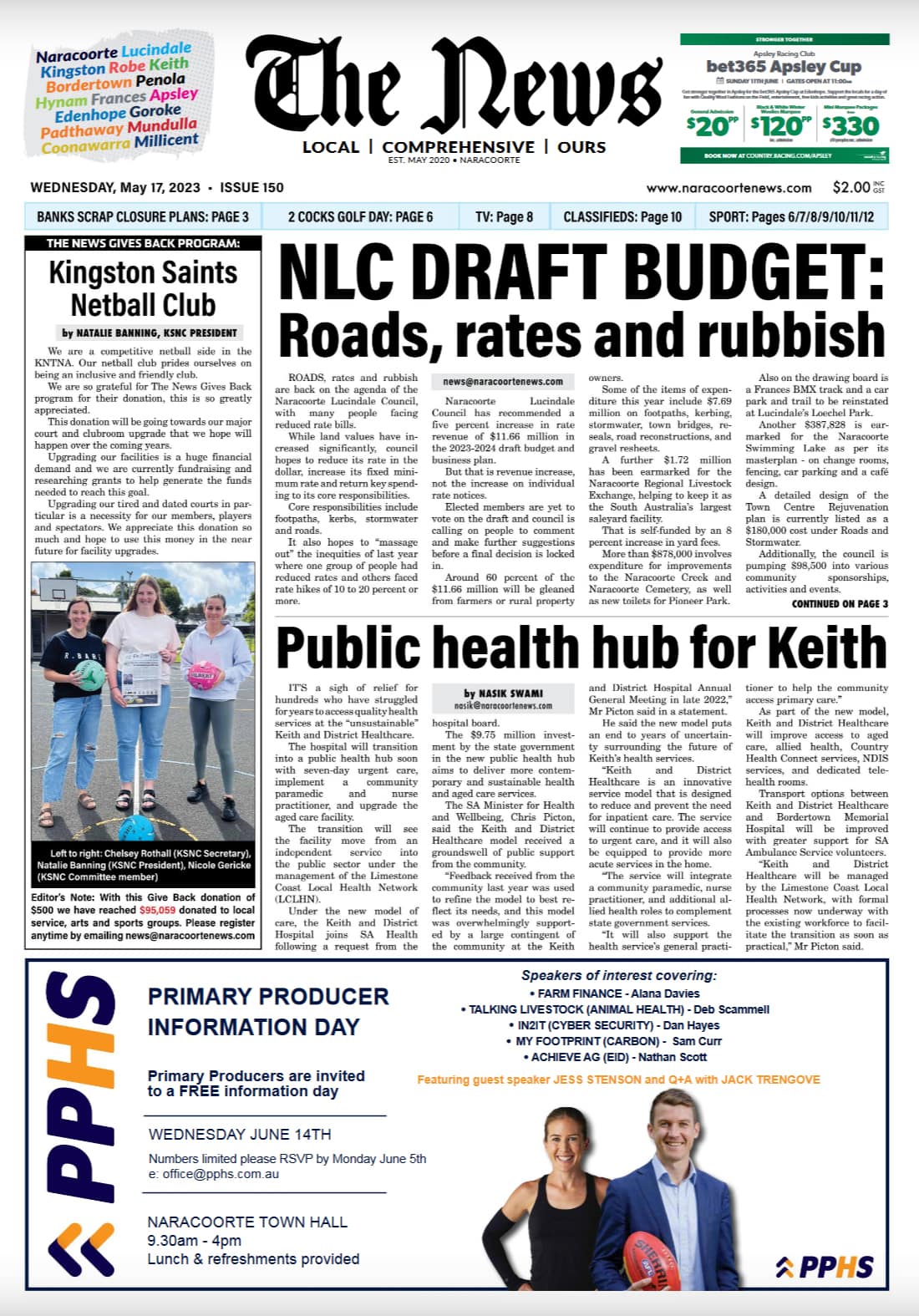 Naracoorte Community News 17 May 2023