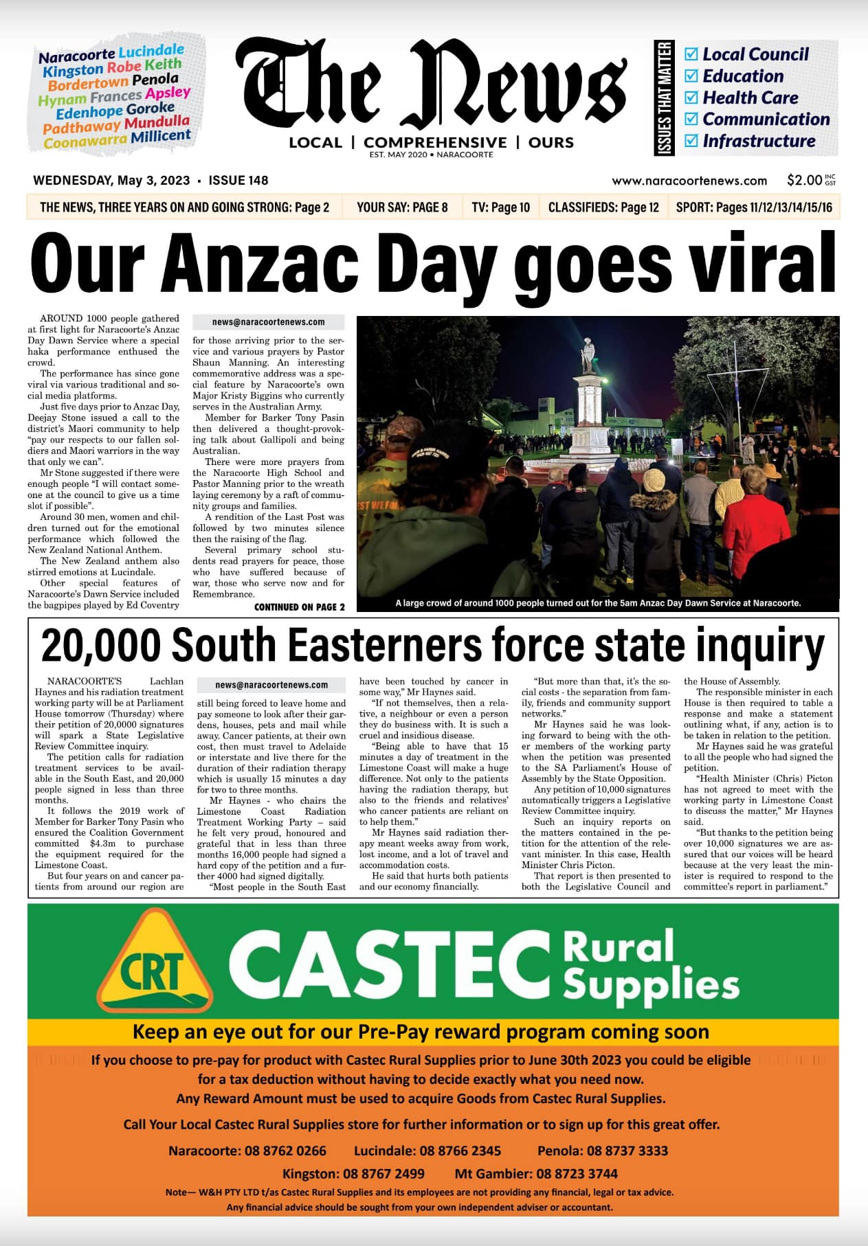 Naracoorte Community News 3 May 2023