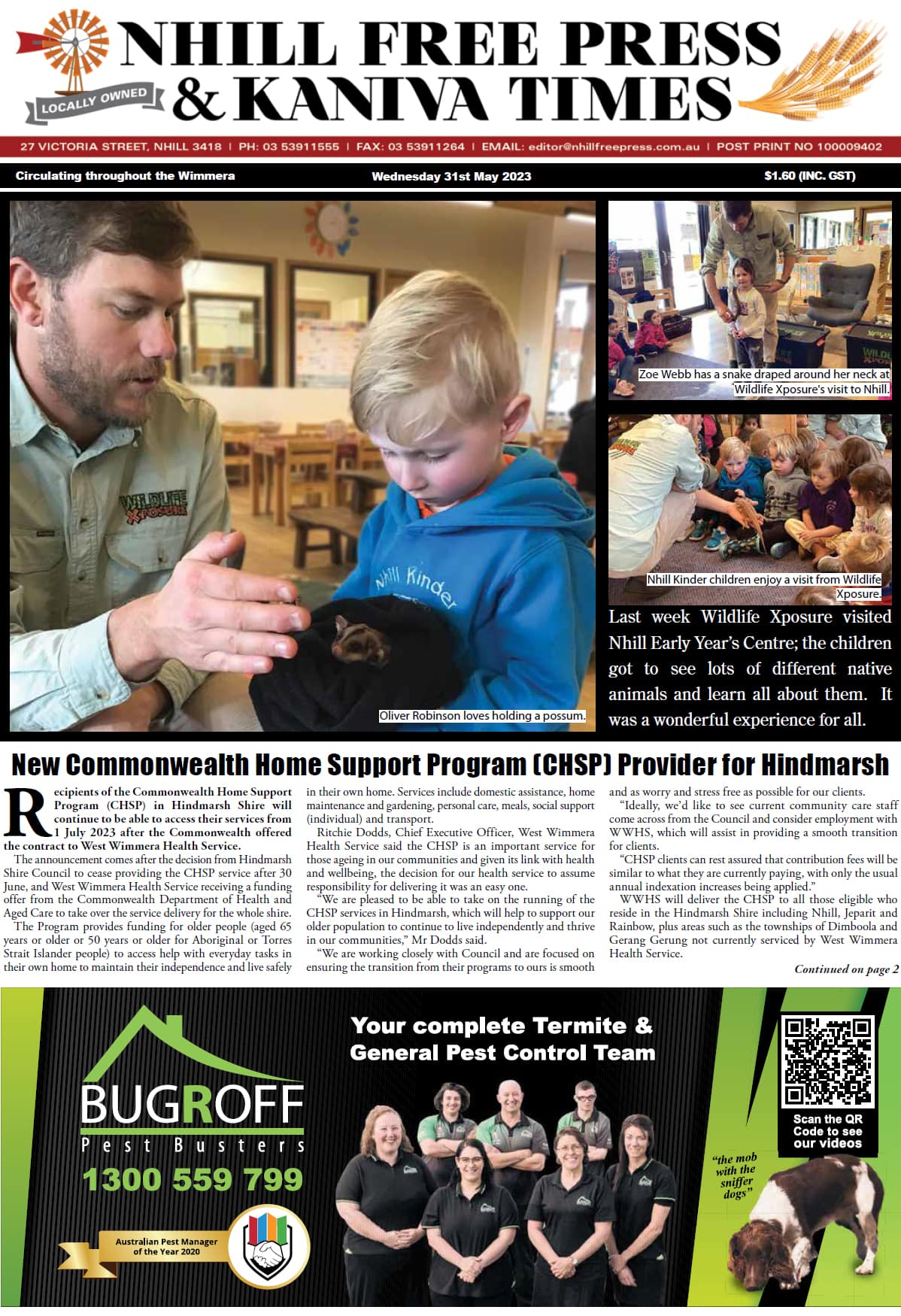 Nhill Free Press & Kaniva Times 31 May 2023