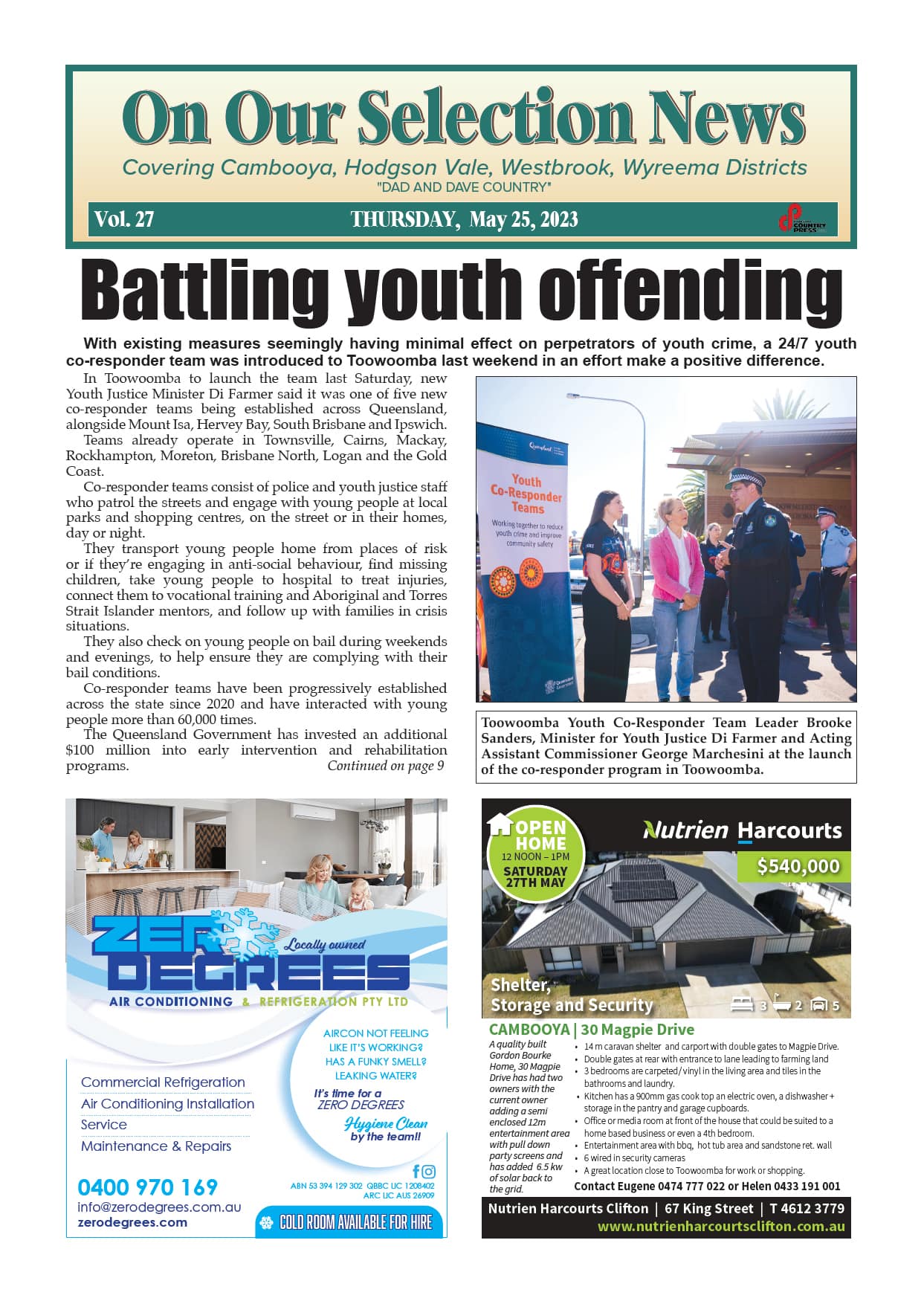 On Our Selection News 25 May 2023