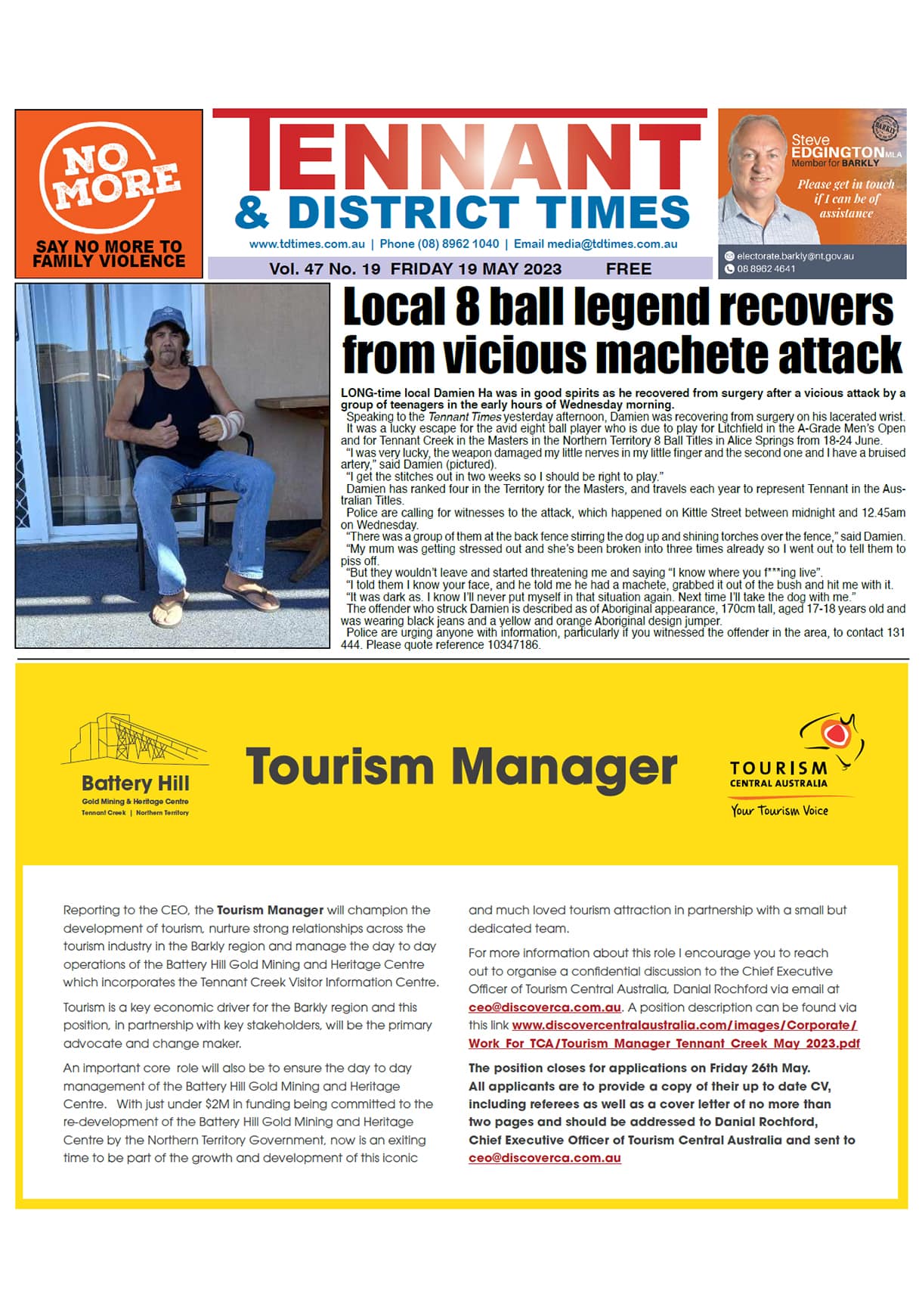 Tennant & District Times 19 May 2023