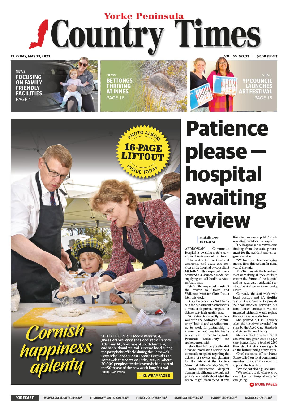 Yorke Peninsula Country Times 23 May 2023