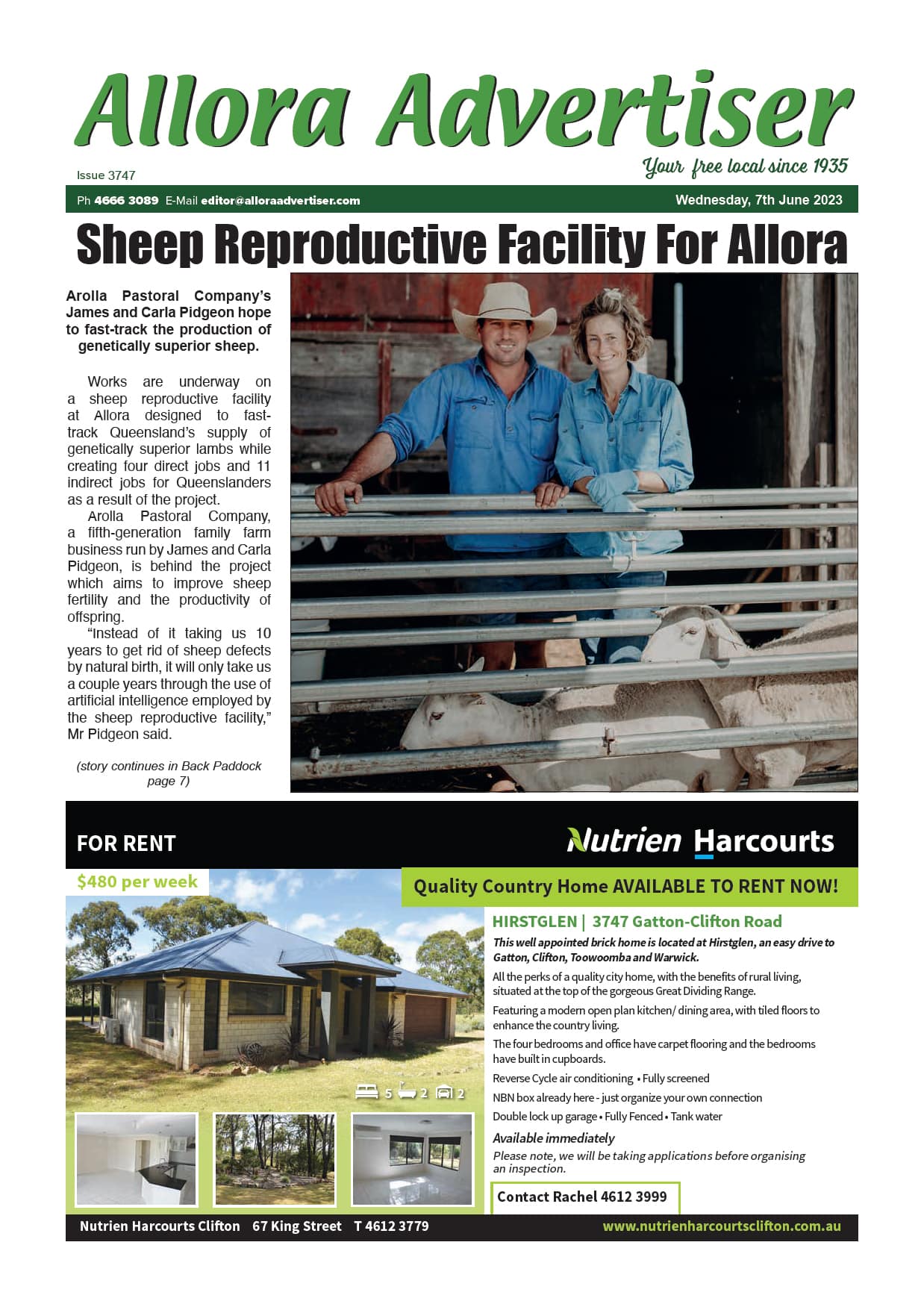 Allora Advertiser 7 June 2023