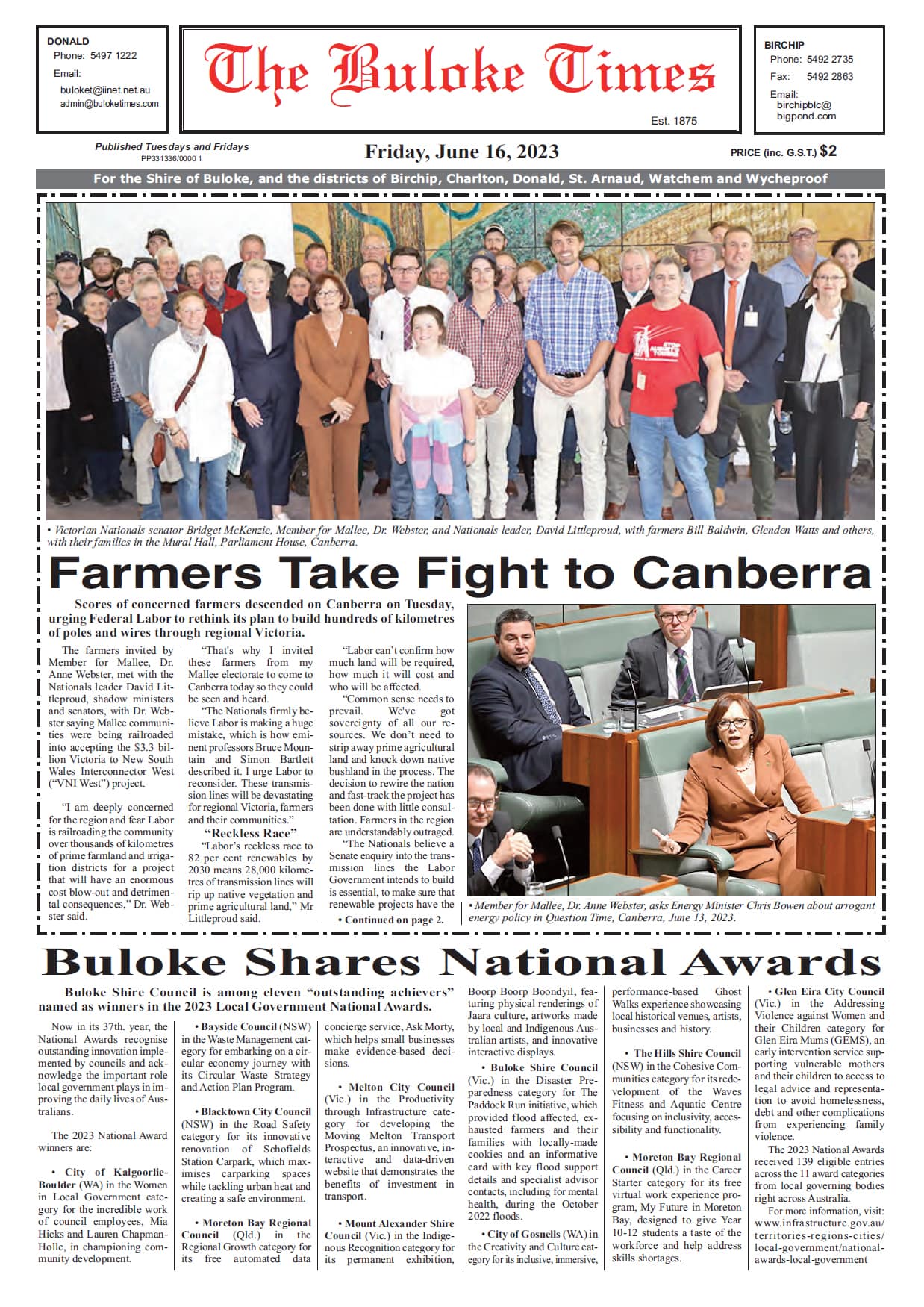 The Buloke Times 16 June 2023