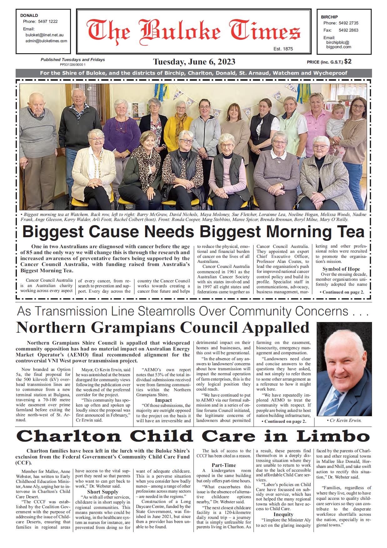 The Buloke Times 6 June 2023