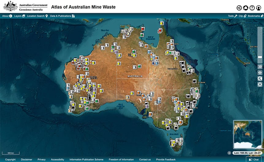 Atlas of Mine Waste