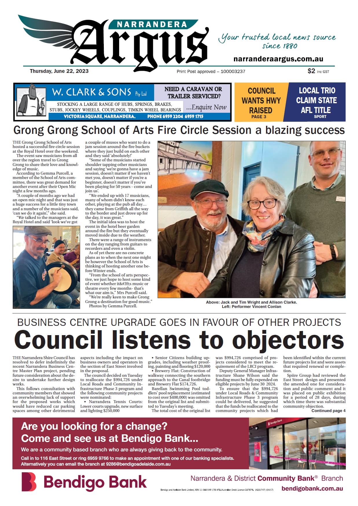 Narrandera Argus 22 June 2023