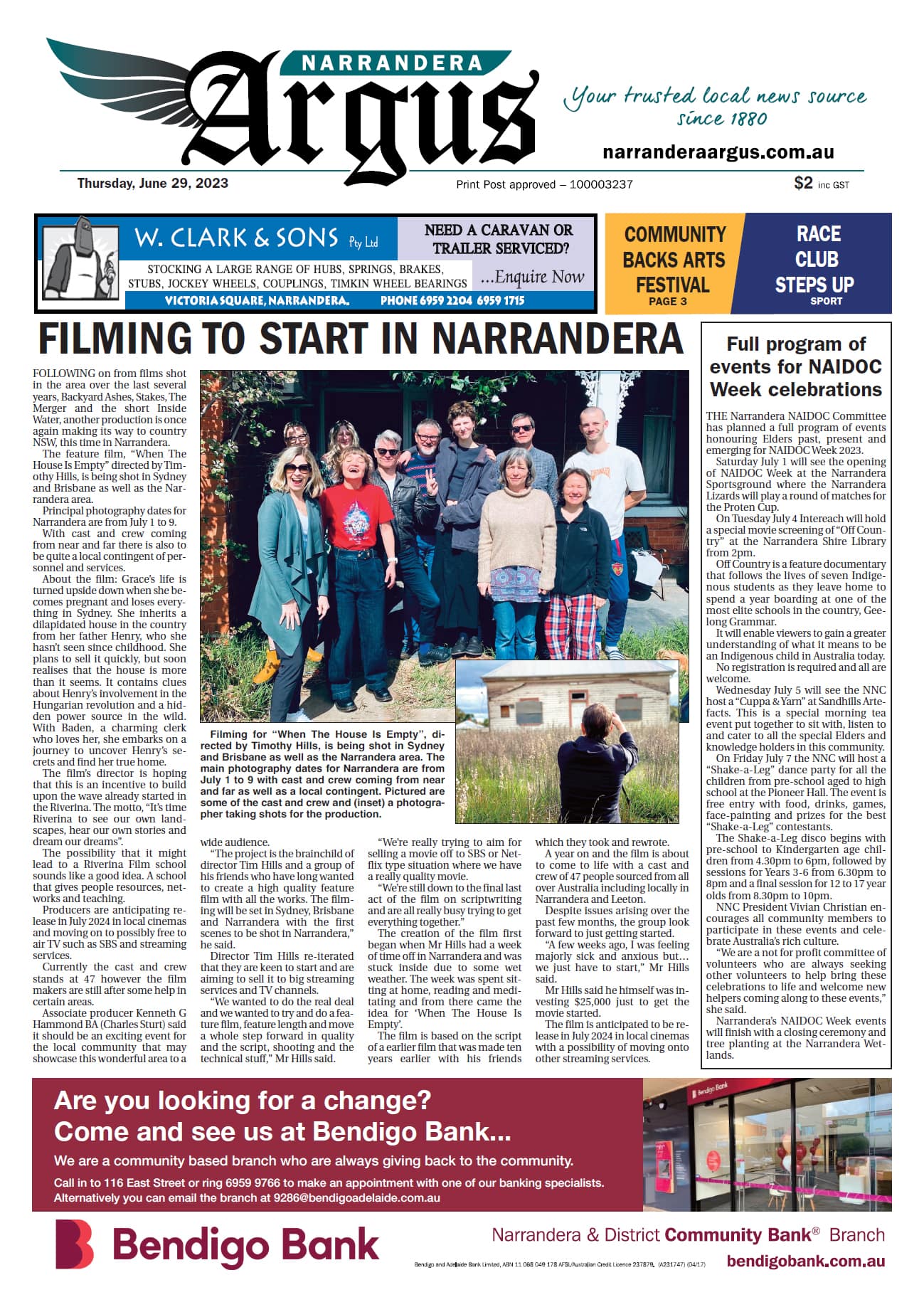 Narrandera Argus 29 June 2023
