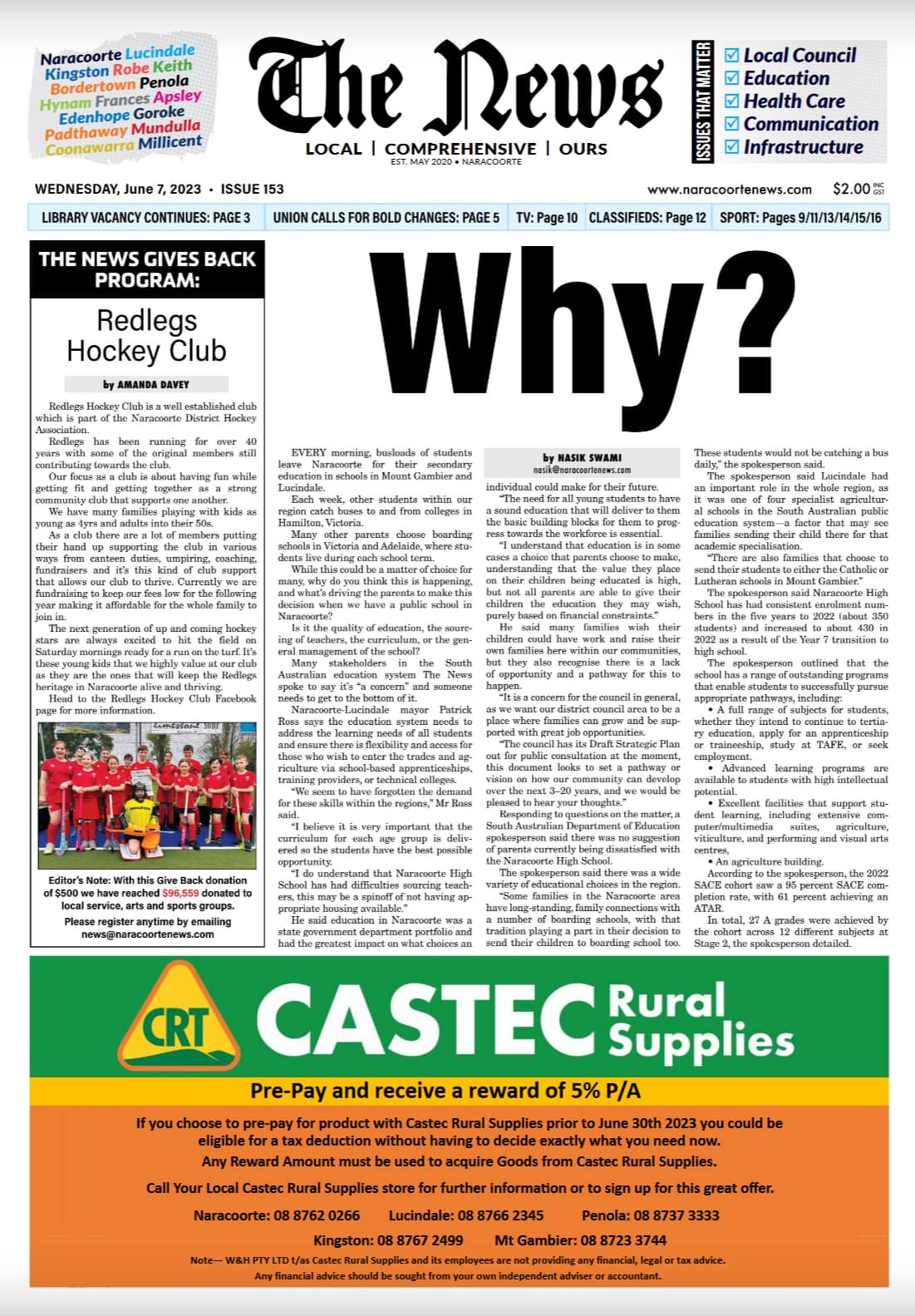 Naracoorte Community News 7 June 2023