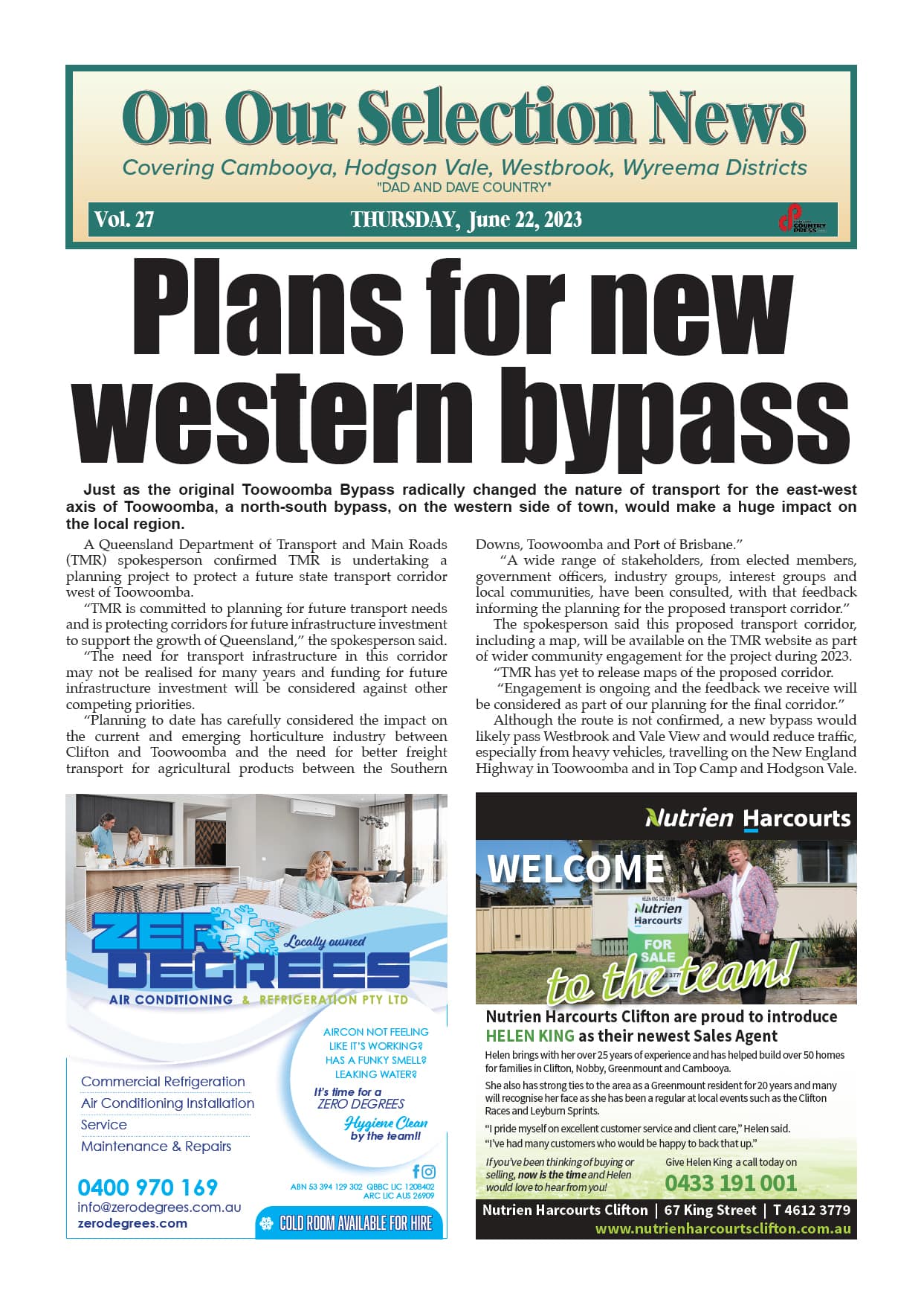 On Our Selection News 22 June 2023