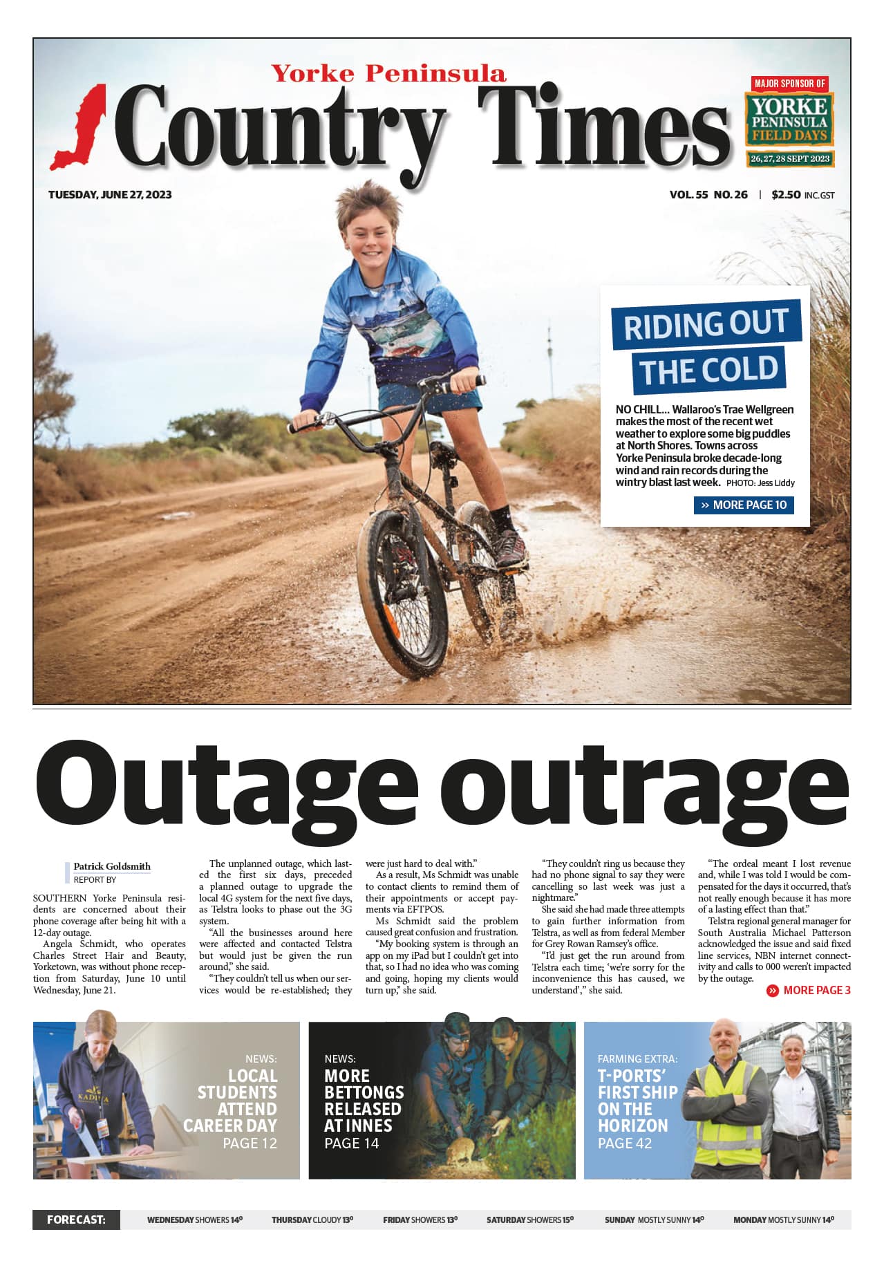 Yorke Peninsula Country Times 27 June 2023