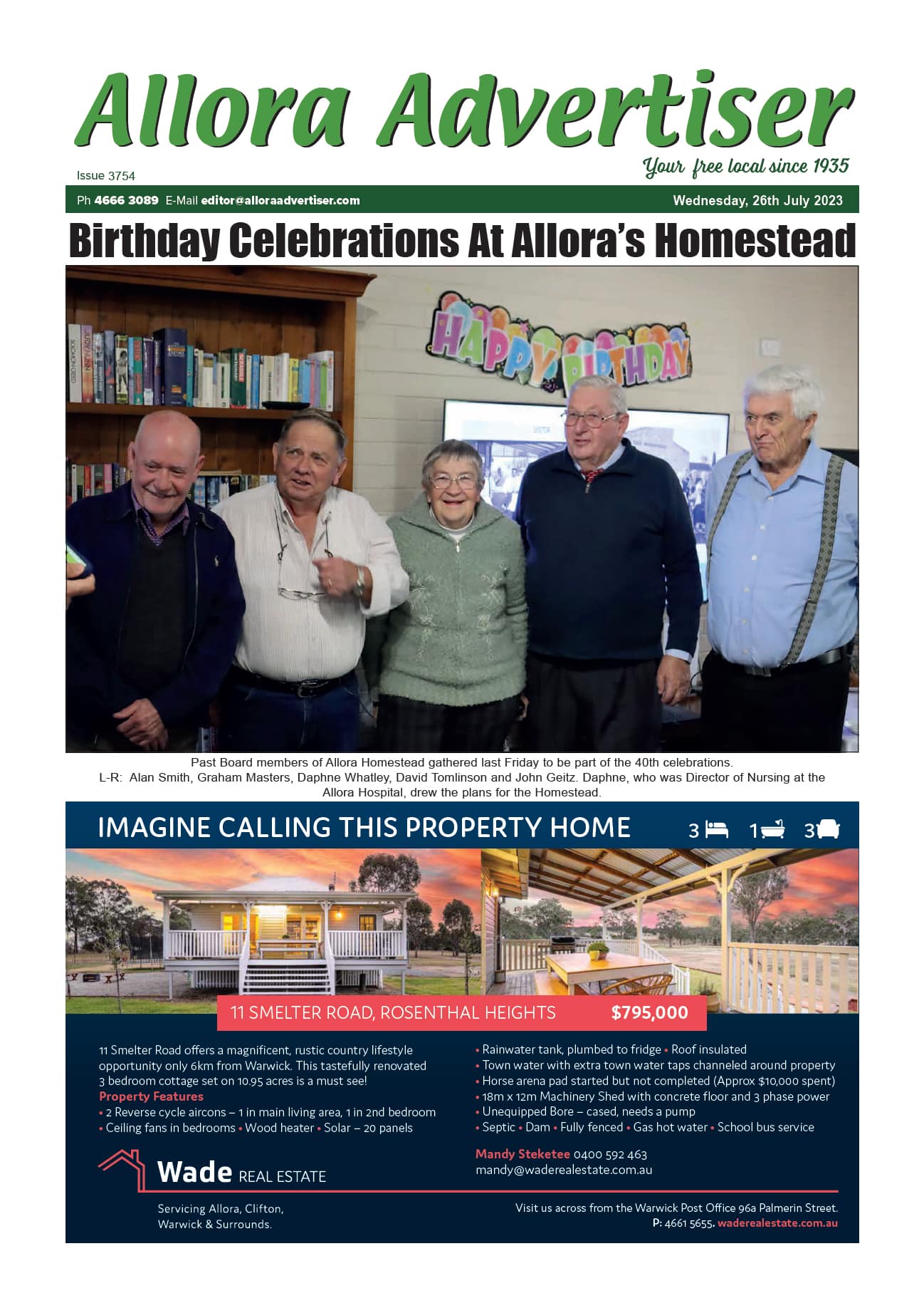 Allora Advertiser 26 July 2023