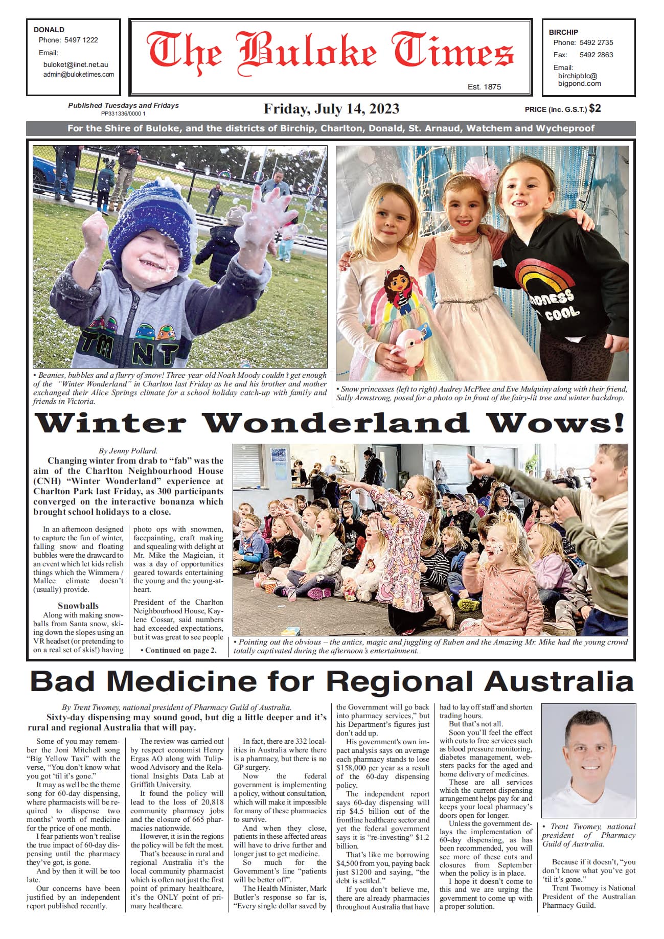 The Buloke Times 14 July 2023