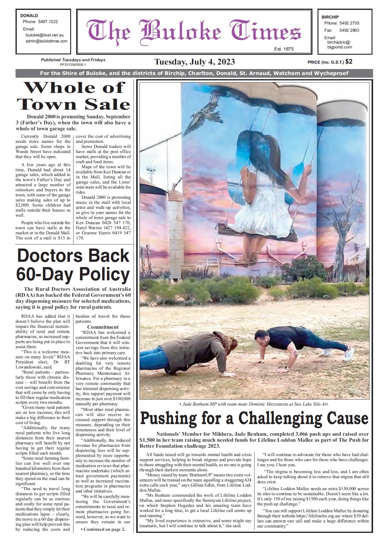 The Buloke Times 4 July 2023