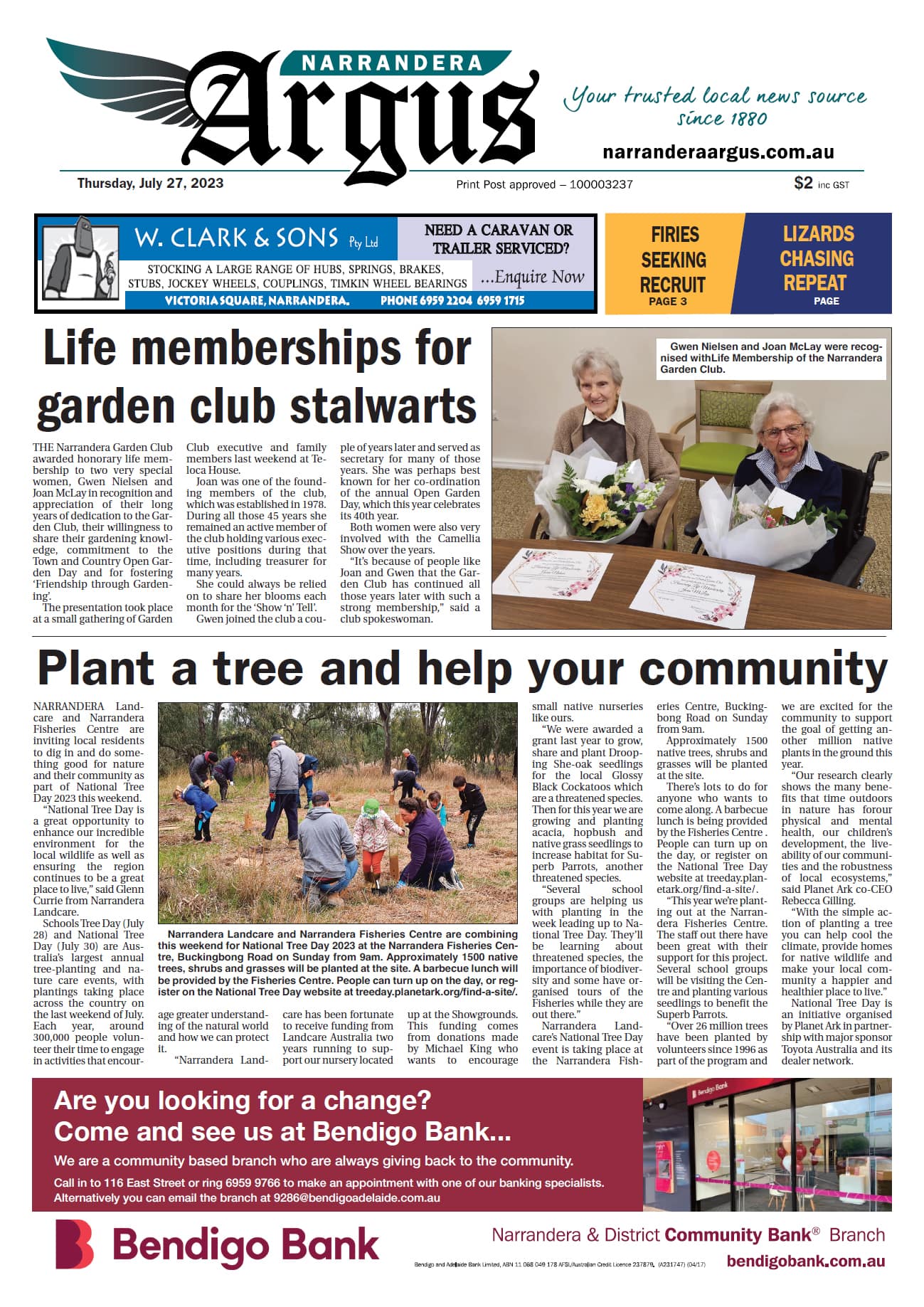 Narrandera Argus 27 July 2023