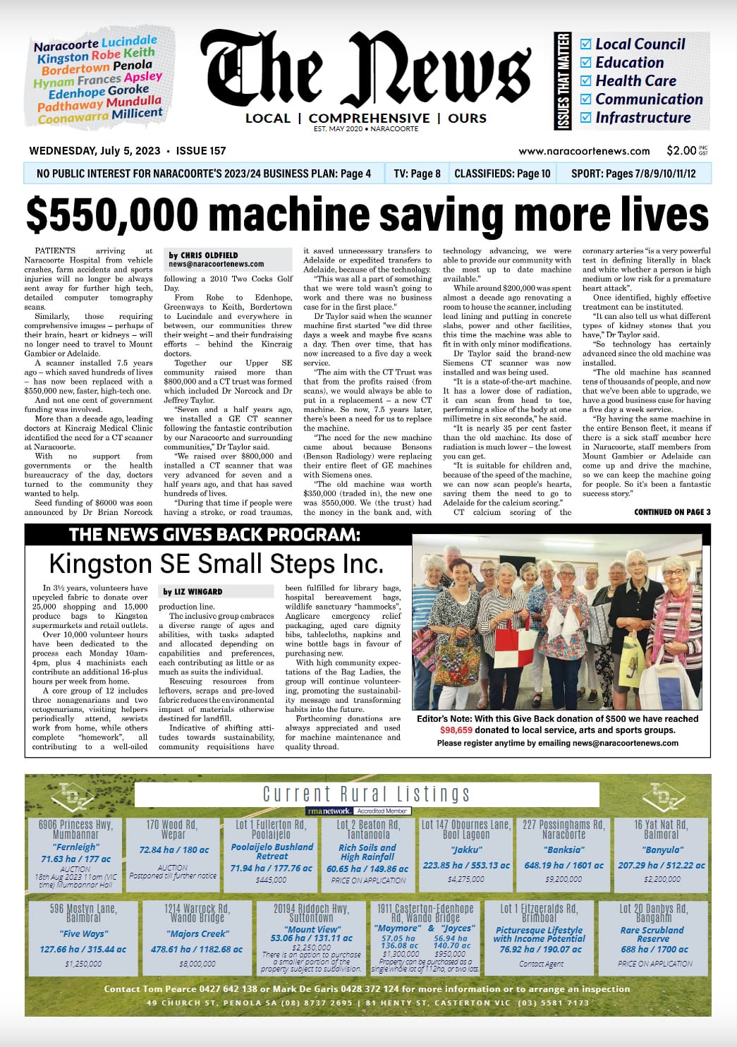 Naracoorte Community News 5 July 2023