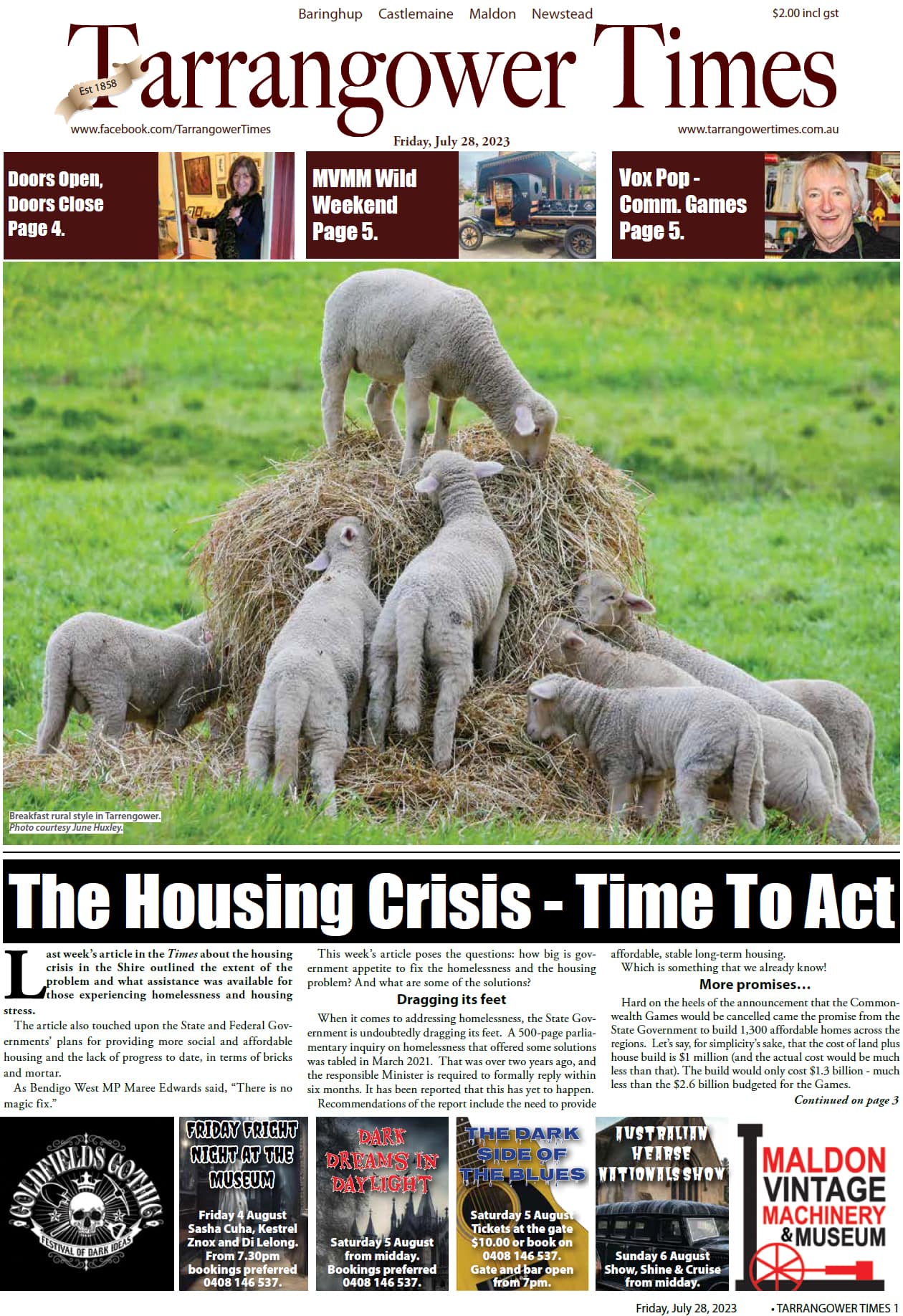 Tarrangower Times 28 July 2023