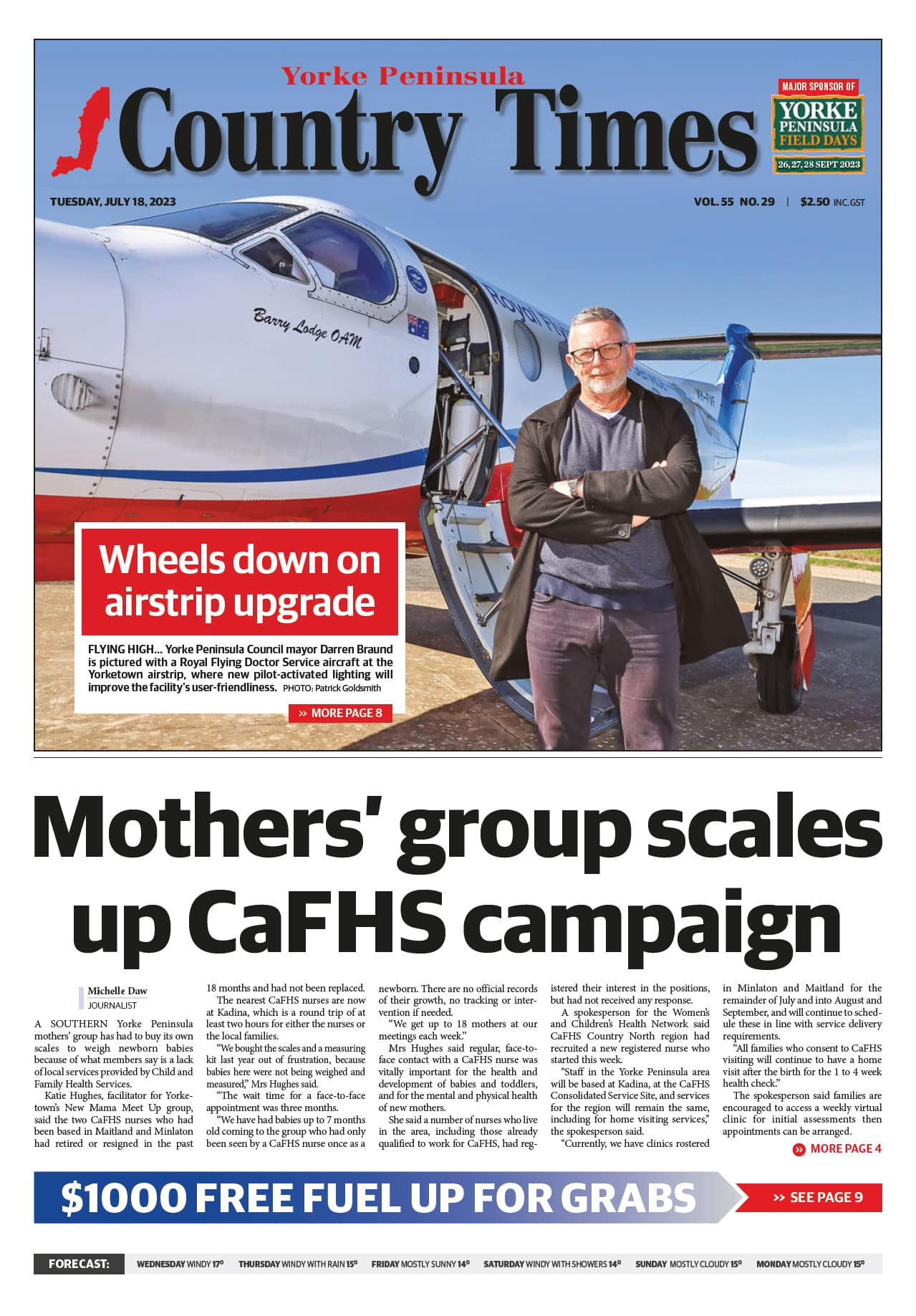 Yorke Peninsula Country Times 18 July 2023