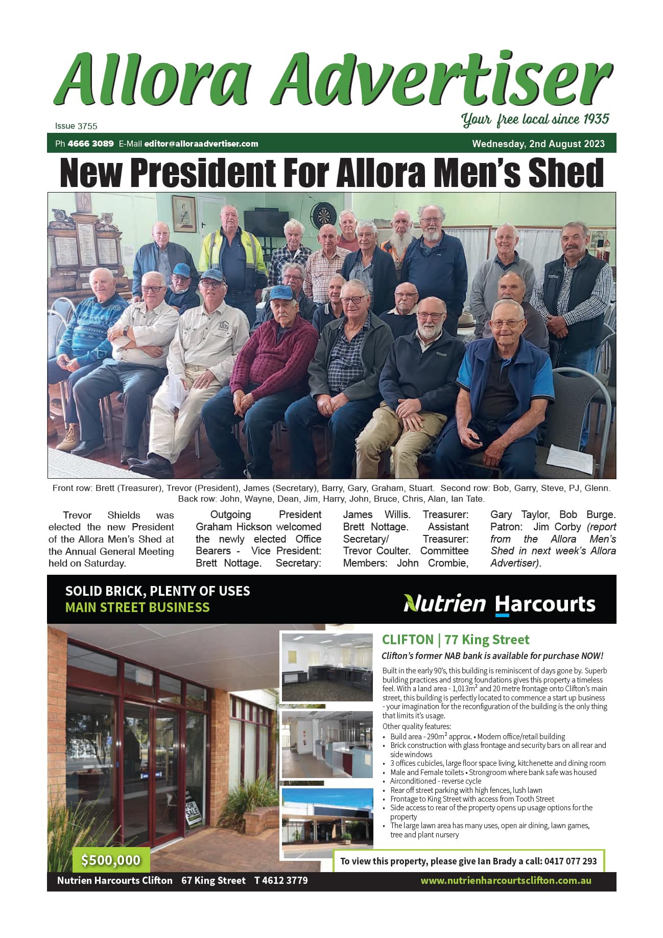 Allora Advertiser 2 August 2023
