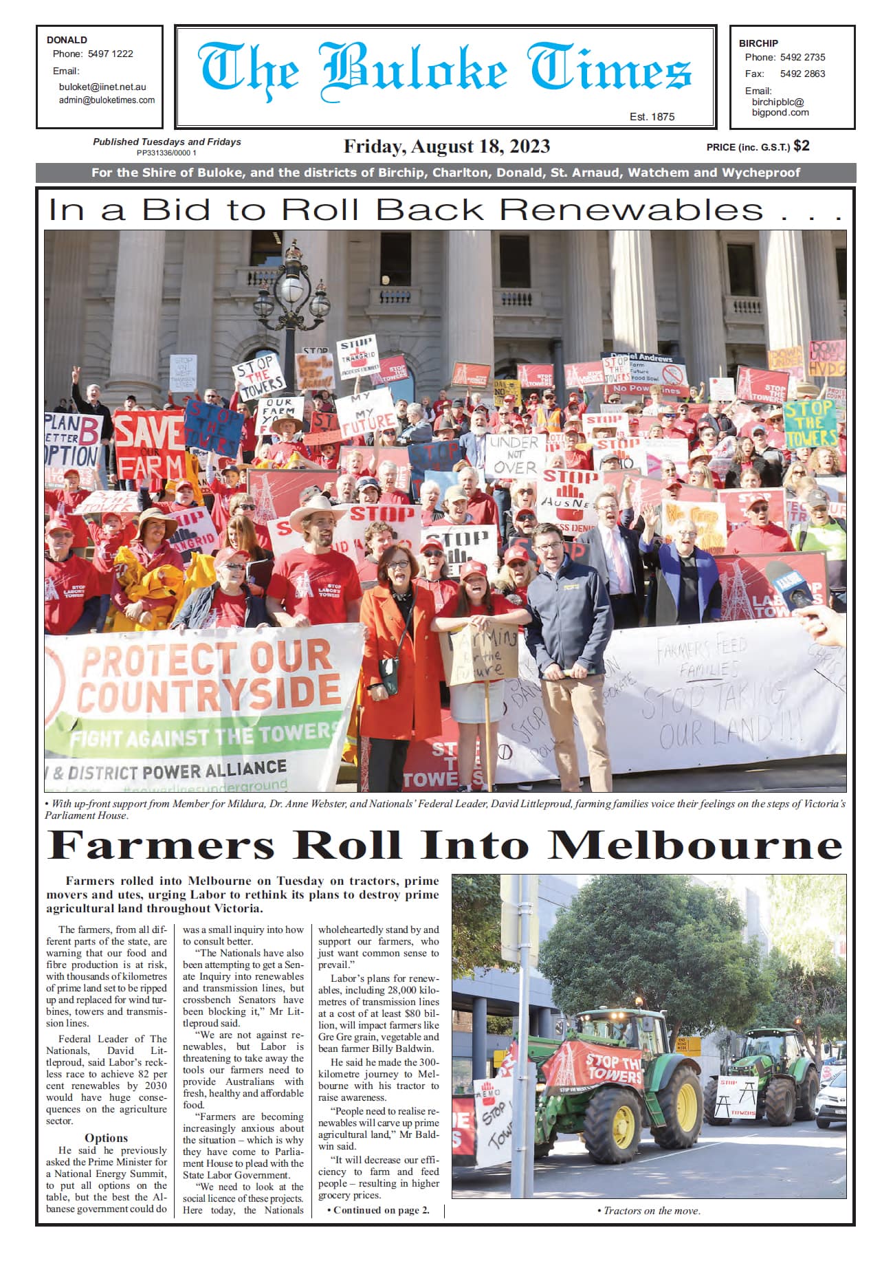 The Buloke Times 18 August 2023